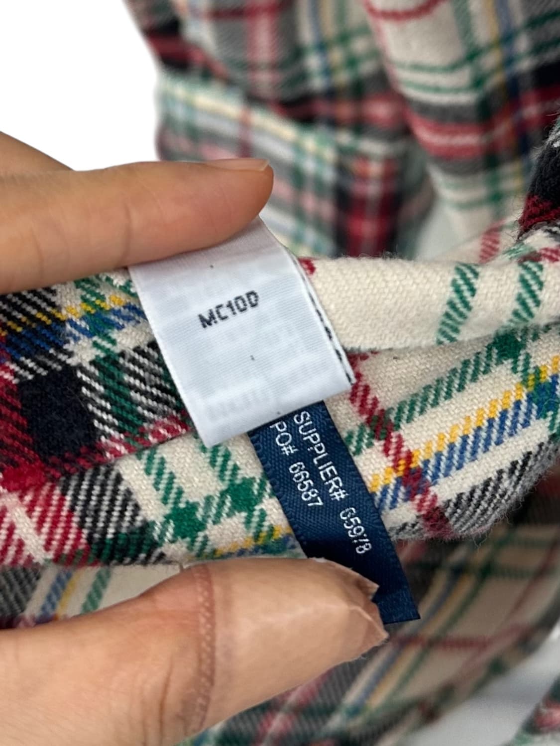 00s 폴로 체크셔츠 (XL~2XL) 상품이미지9