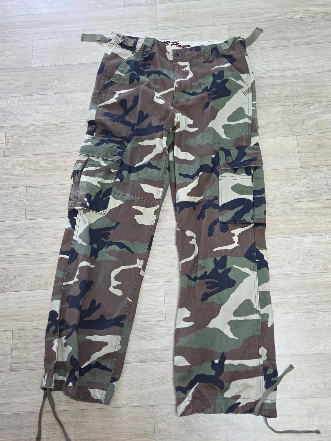 카모 빈티지 카고팬츠 상품이미지2