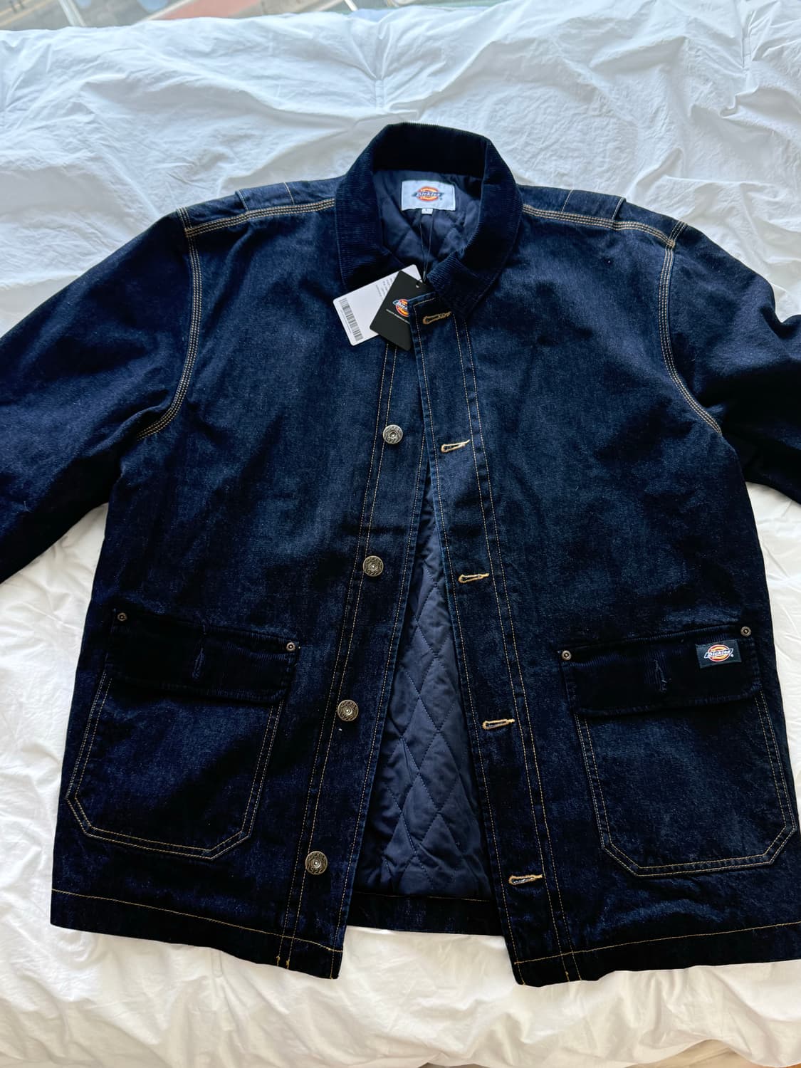 [미착용] 디키즈 데님 초어 자켓 재킷 Indigo Blue 상품이미지1