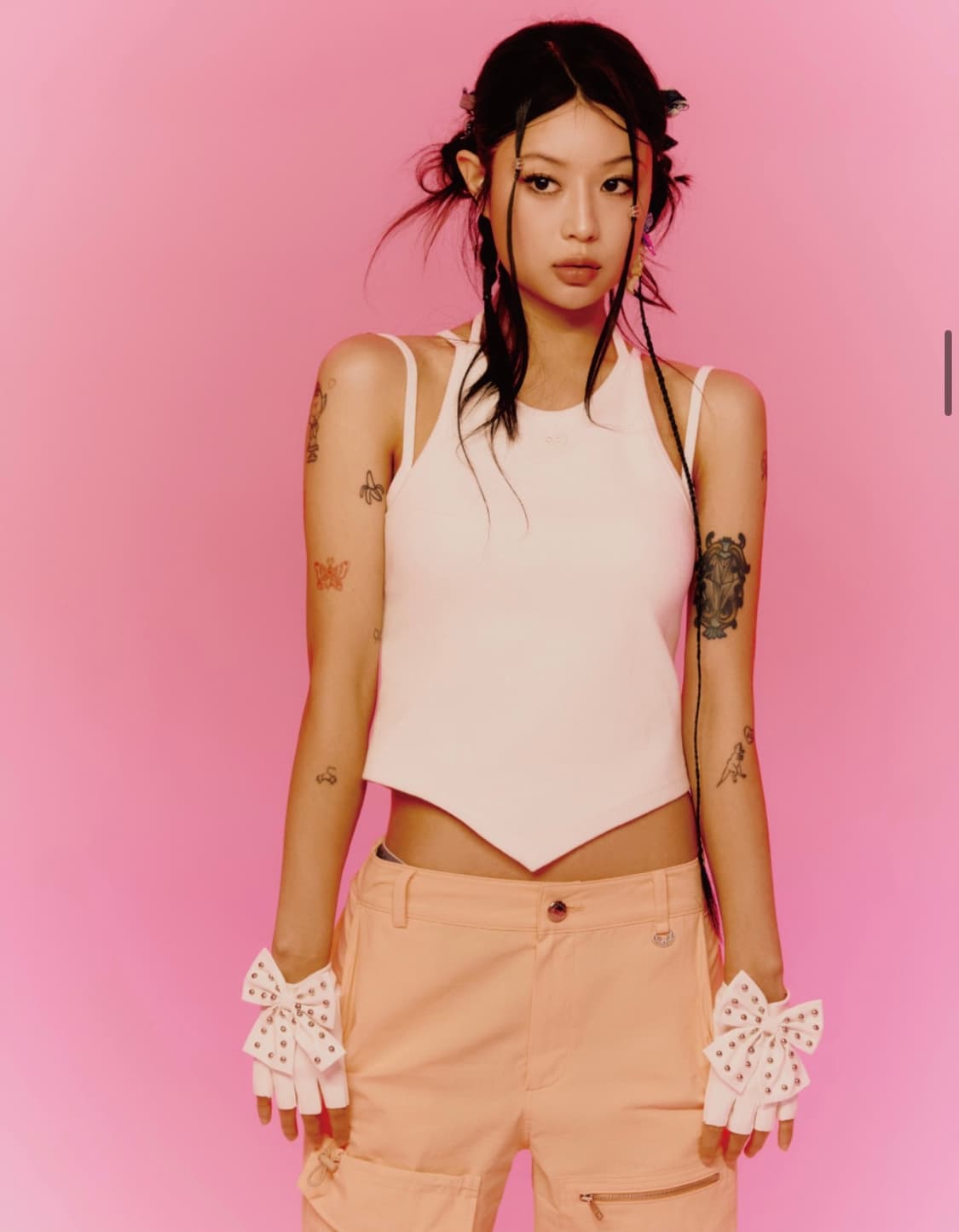 lalafox sleeveless top (black) 상품이미지1