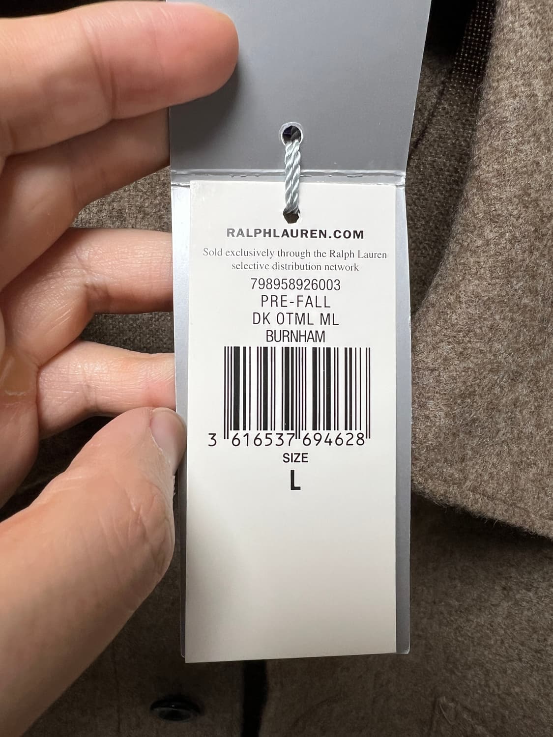 랄프로렌 퍼플라벨 번햄 핸드테일러드 자켓 상품이미지8