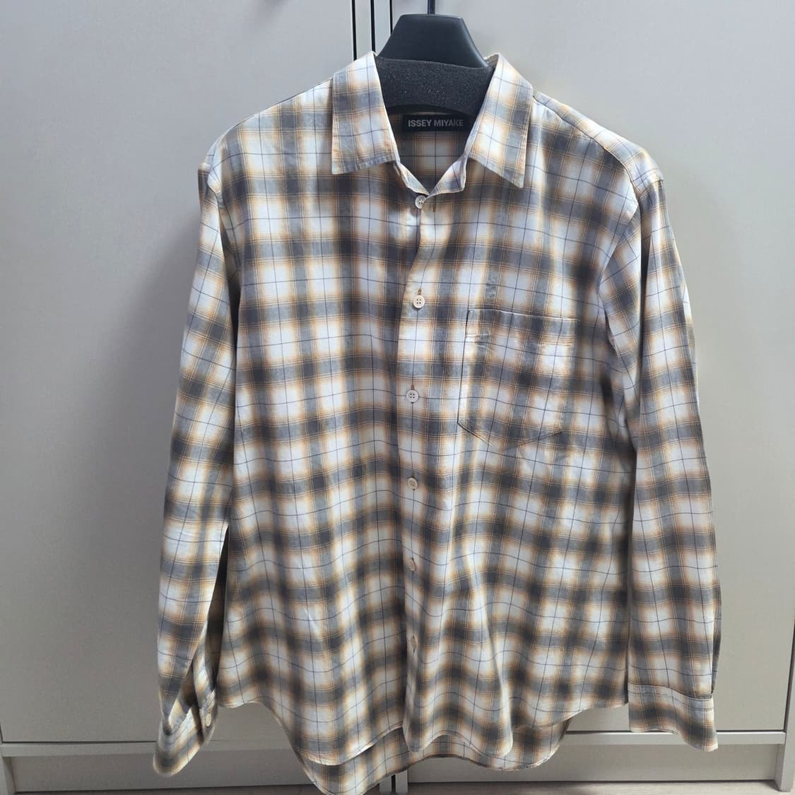 빈티지 이세이 미야케 옴브레 셔츠 상품이미지1