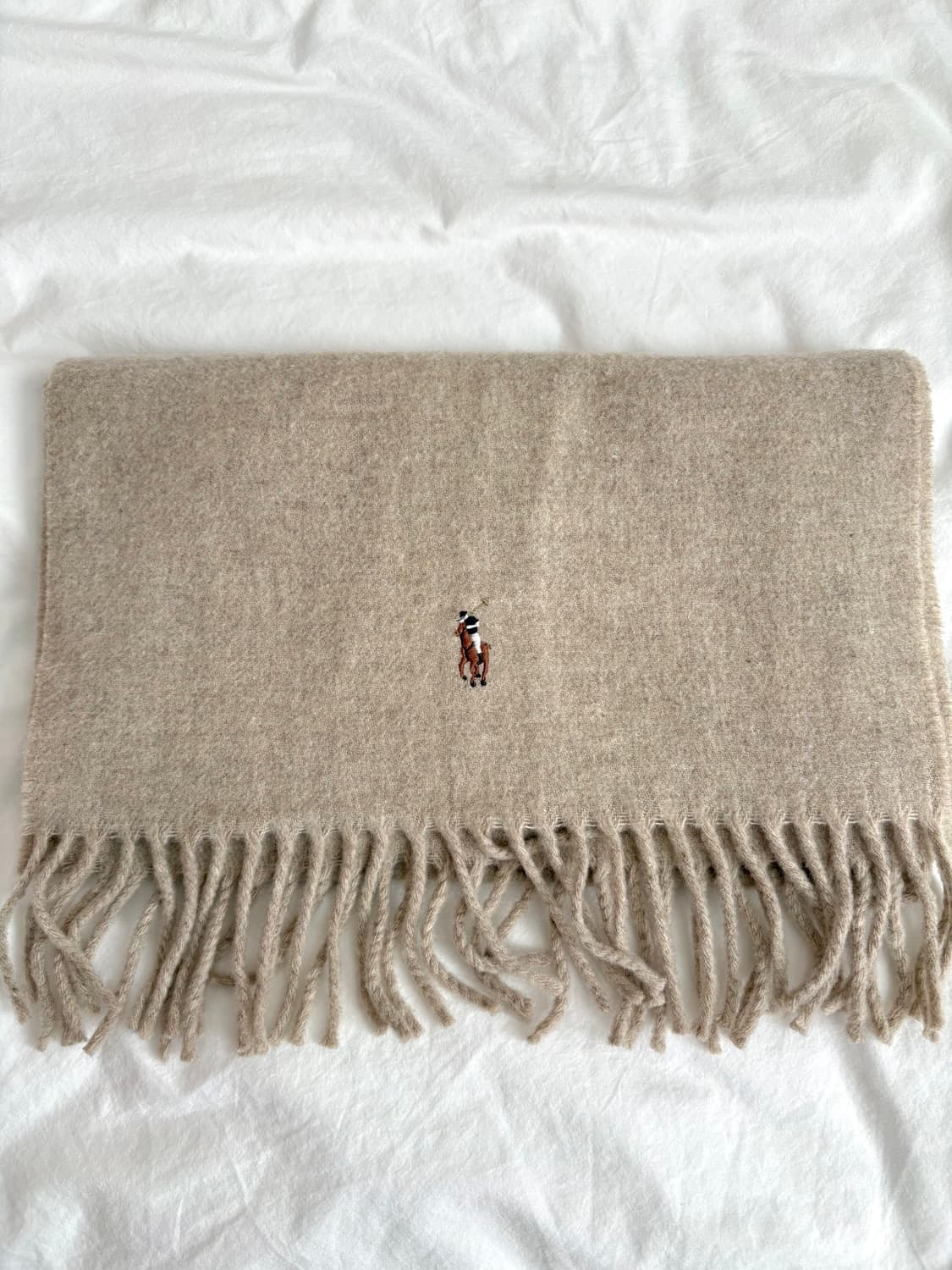 폴로 머플러 오트밀 상품이미지1