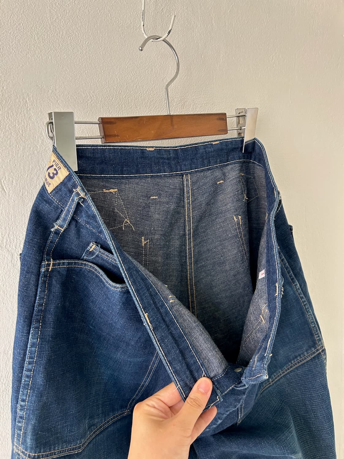 Blue Blue Japan Fartigue denim Pant. 상품이미지4