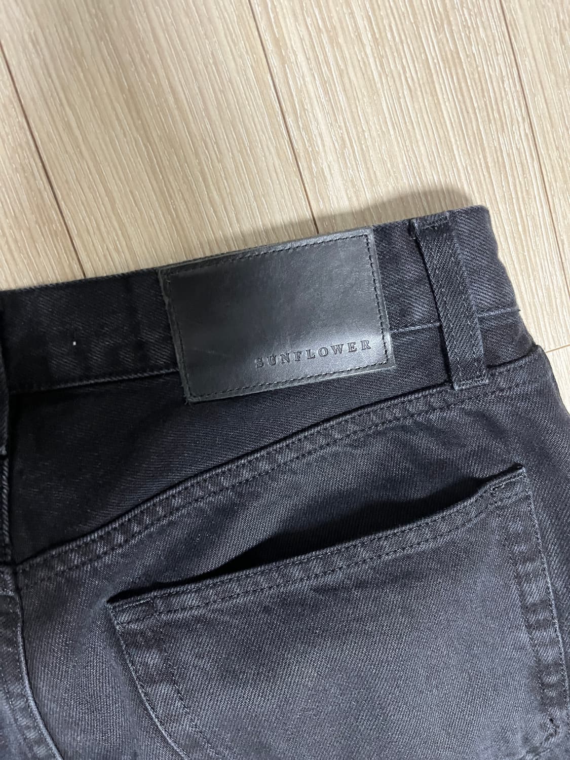 Sunflower Loose fit Denim Black 상품이미지3