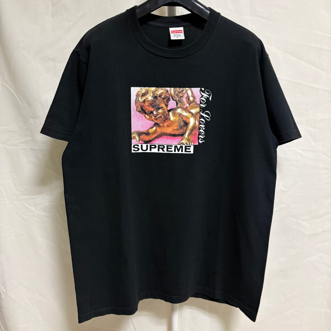 슈프림 20SS 러버스 반팔티 / 블랙, M 상품이미지1
