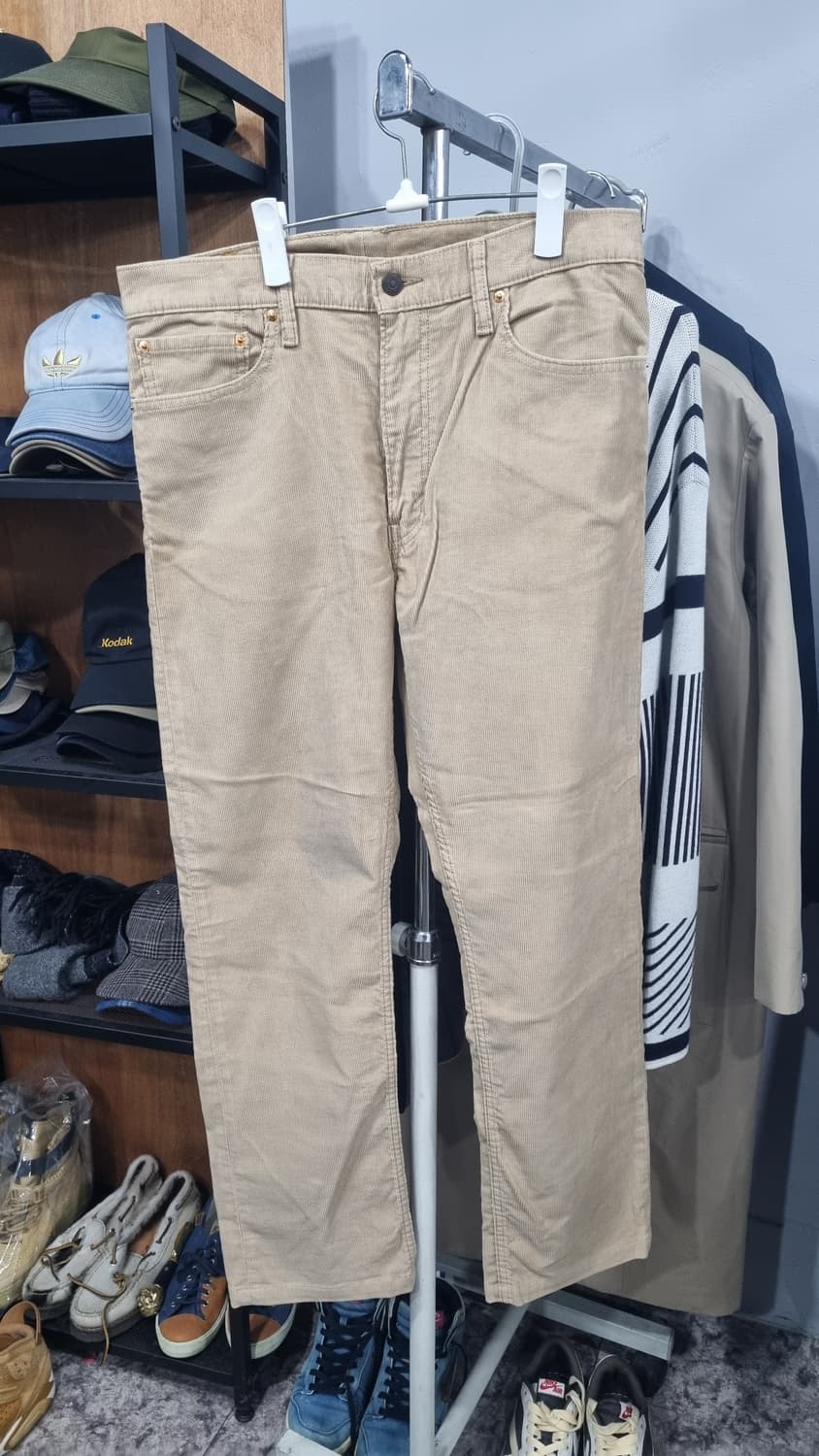 levis513 베이지색 코듀로이바지 34 컨디션9/10 상품이미지1