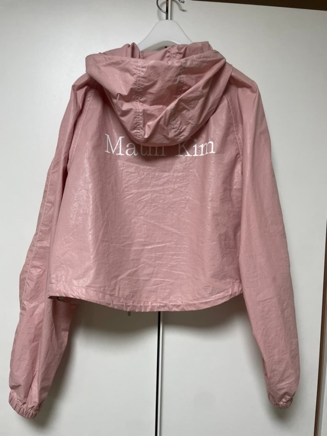 마땡킴 크롭후드바람막이  상품이미지1