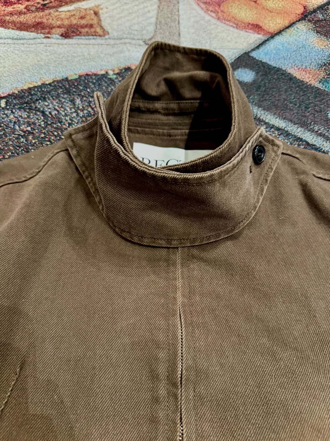 렉토 브라운 봄버 자켓  상품이미지3