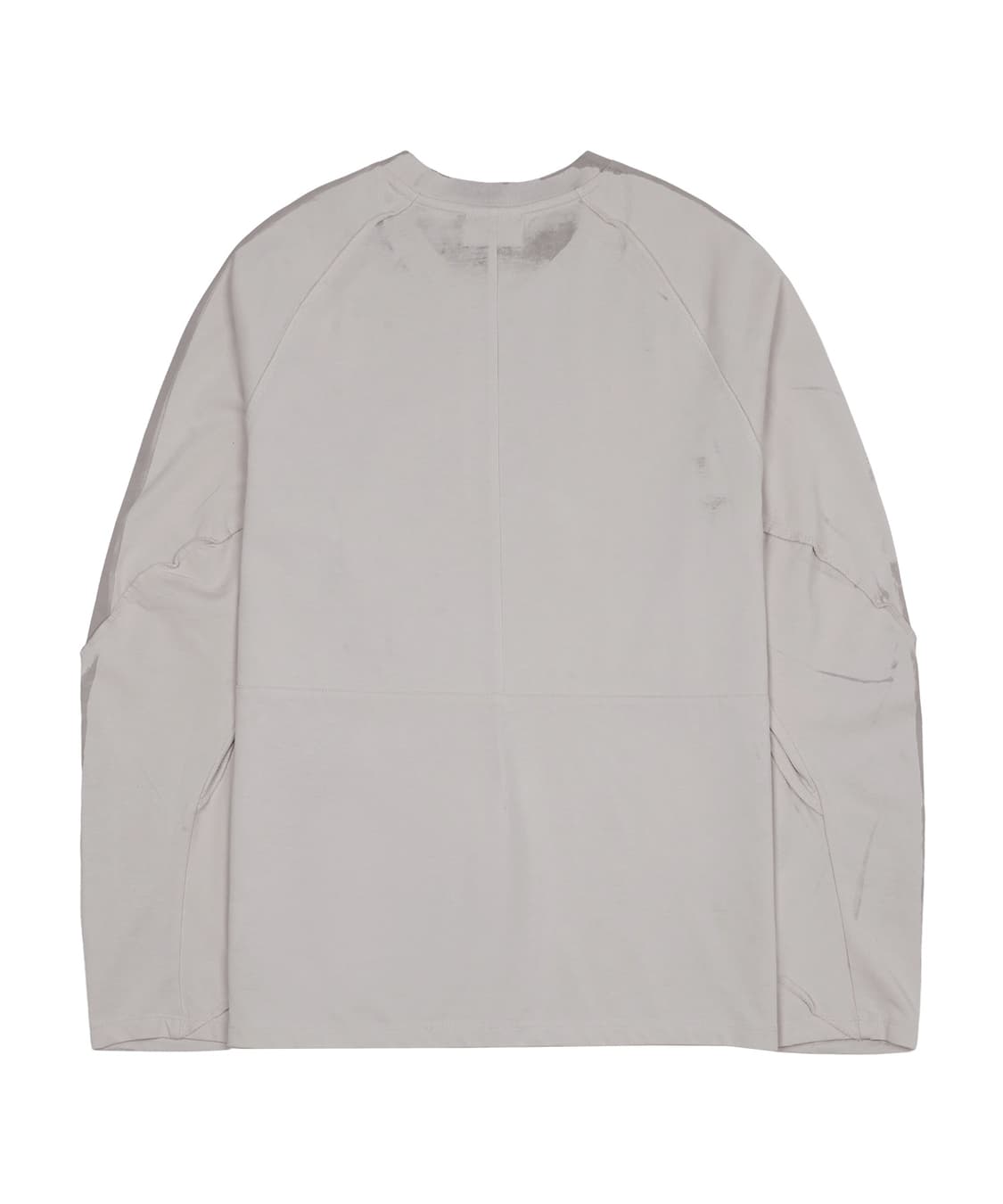 (3 4) 산산기어 콘트라스트 롱 슬리브 그레이 새상품 상품이미지2