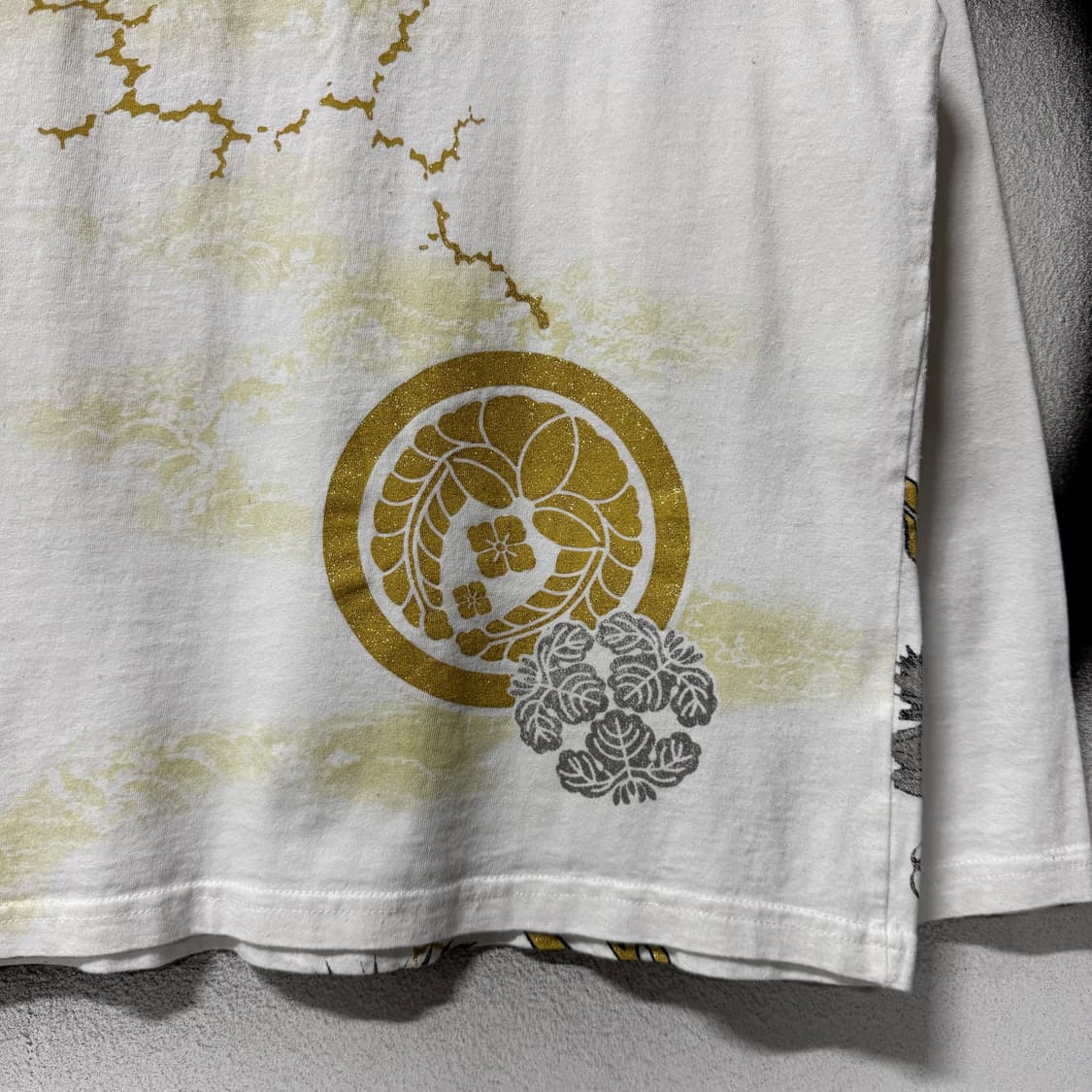 Bullet Noise 재패니즈 오리엔탈 동양 프린팅 롱 슬리브 티셔츠 상품이미지7