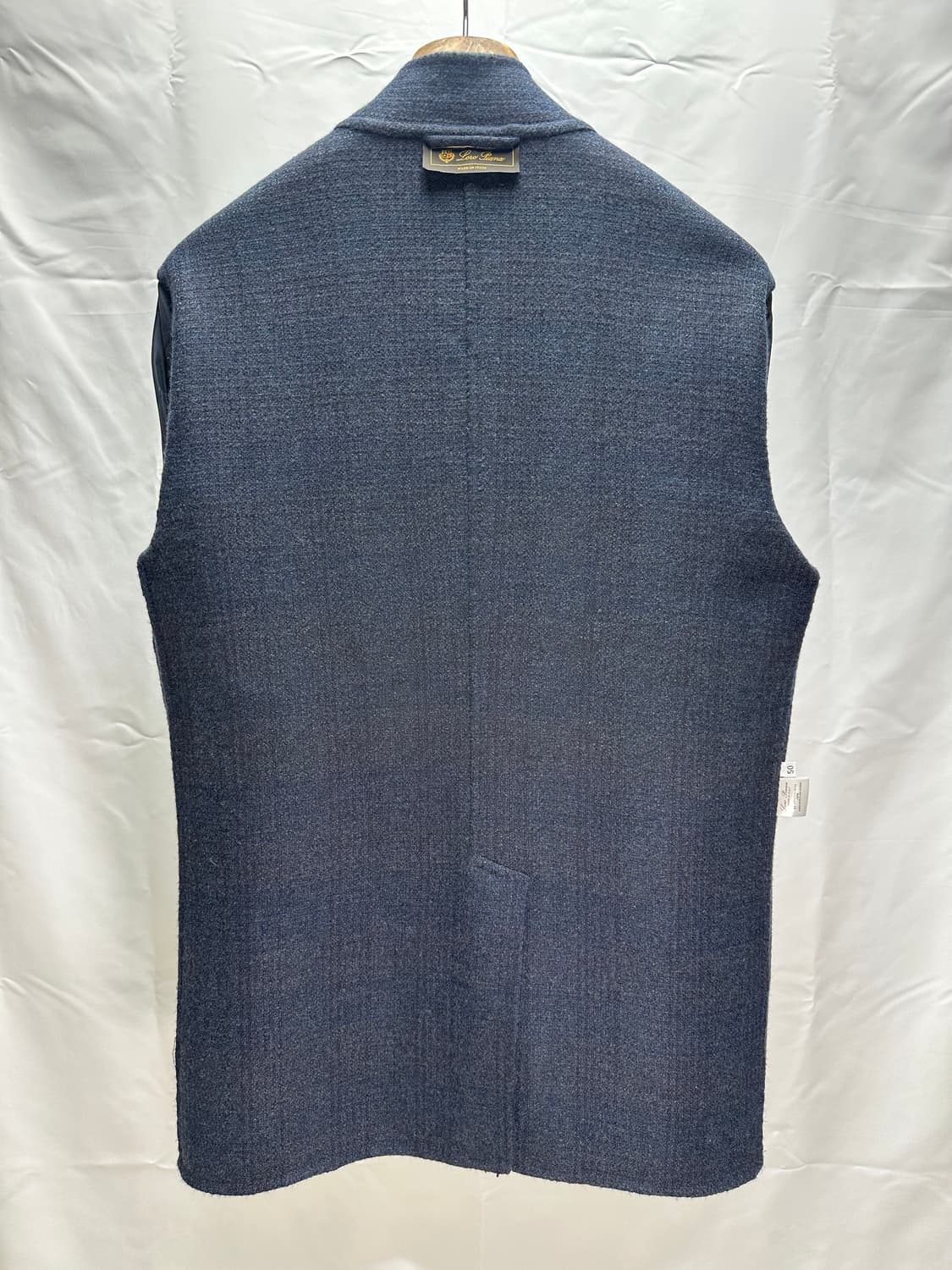 로로피아나 스파냐 캐시미어100 투톤 자켓 50사이즈(105) 판매 상품이미지6