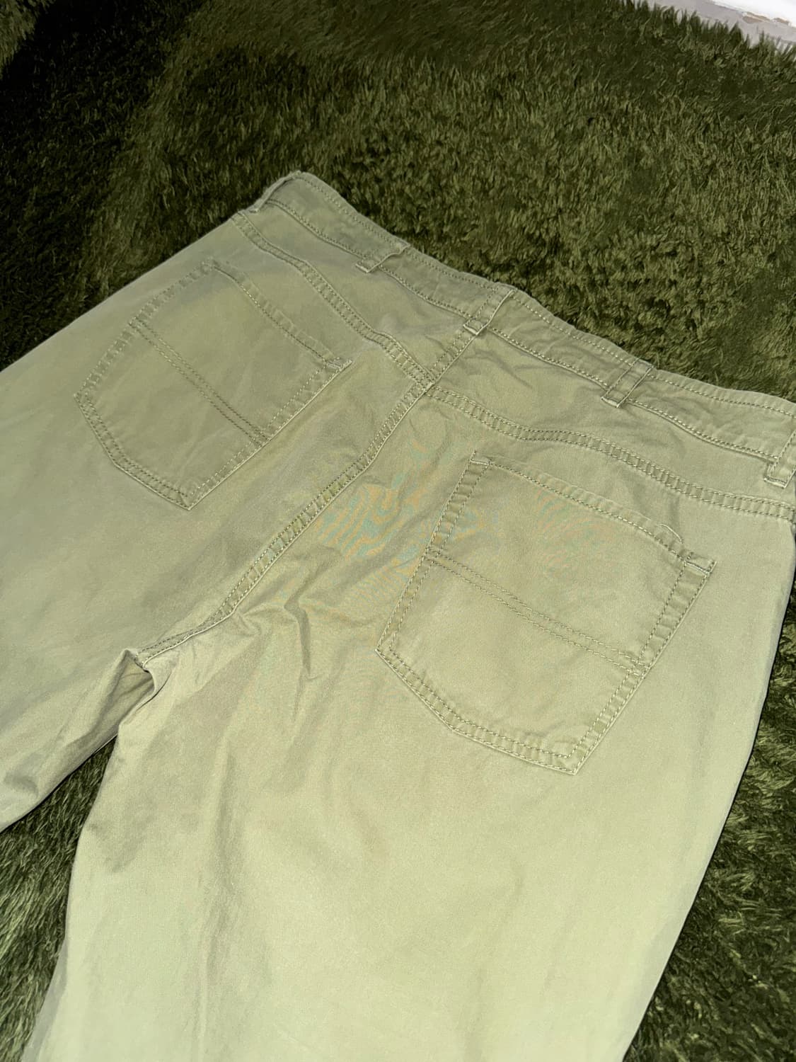 [35X32] L.L.Bean 엘엘빈 5포켓 피마 코튼 팬츠 올리브 상품이미지8