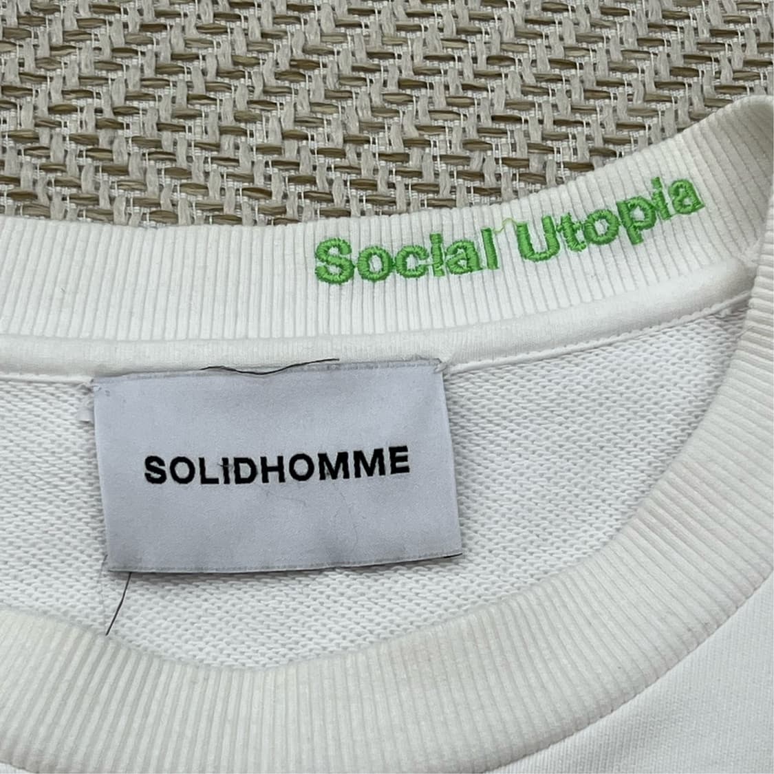 솔리드옴므 백프린팅 스웻셔츠 r2324 상품이미지7