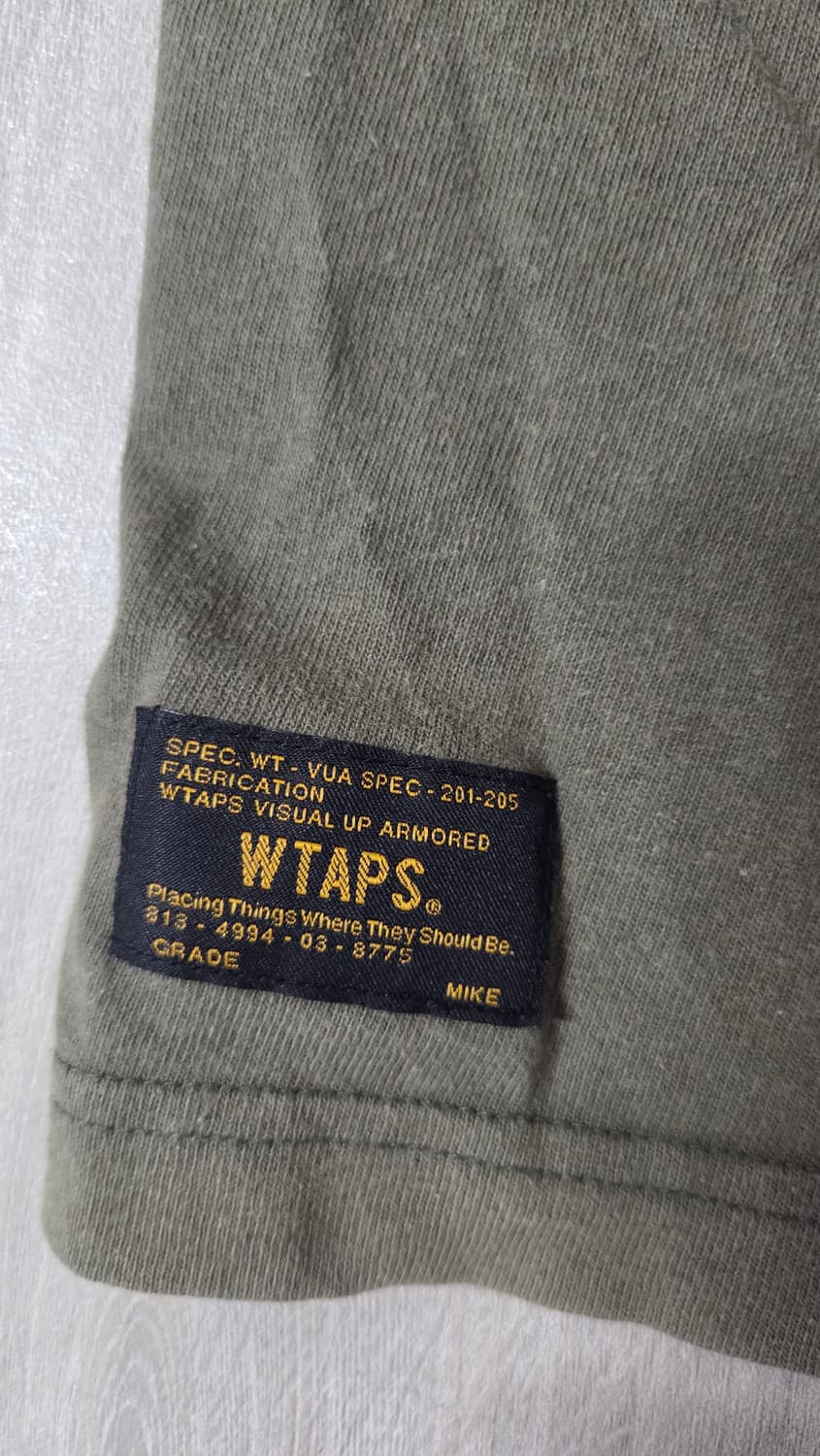 더블탭스 카키 반팔 M 상품이미지3