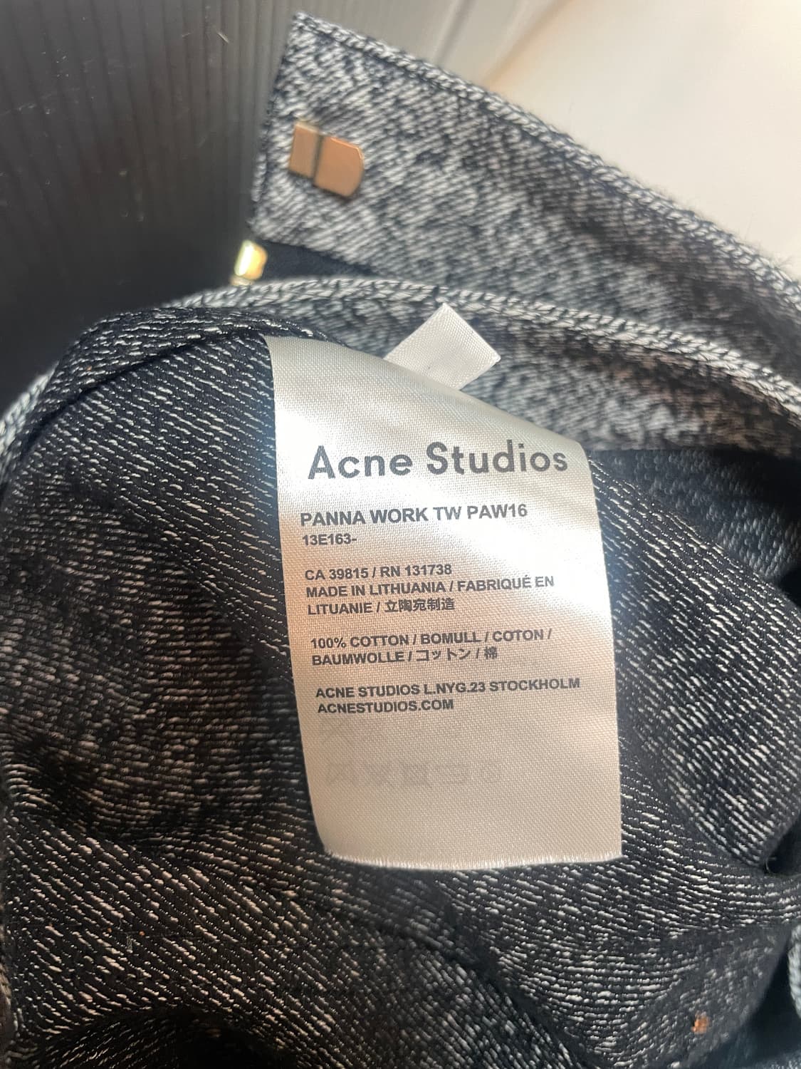 Acne Studios Panna Work 스커트 상품이미지8