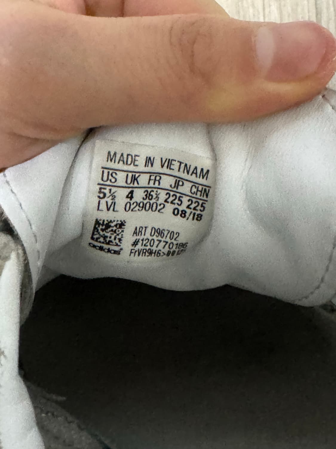 아디다스 삼바 화이트 225mm  상품이미지3