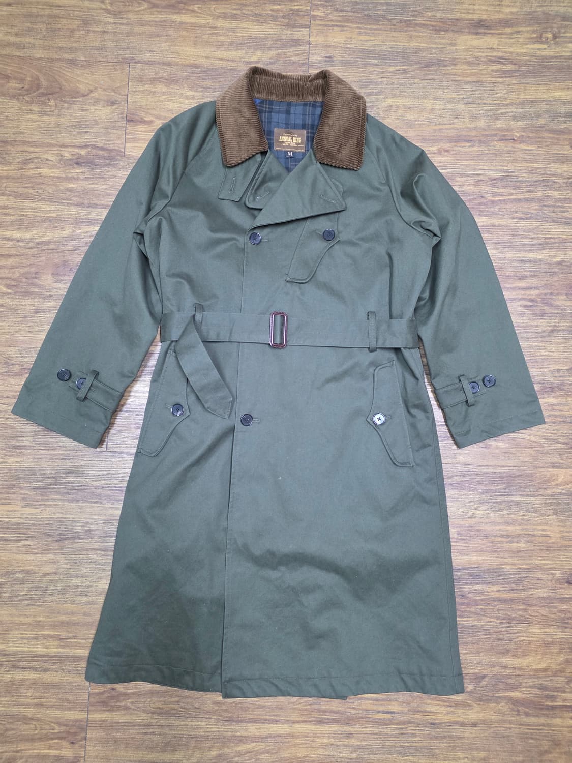 에뉴얼링 레트로 디스패치 트렌치  상품이미지2