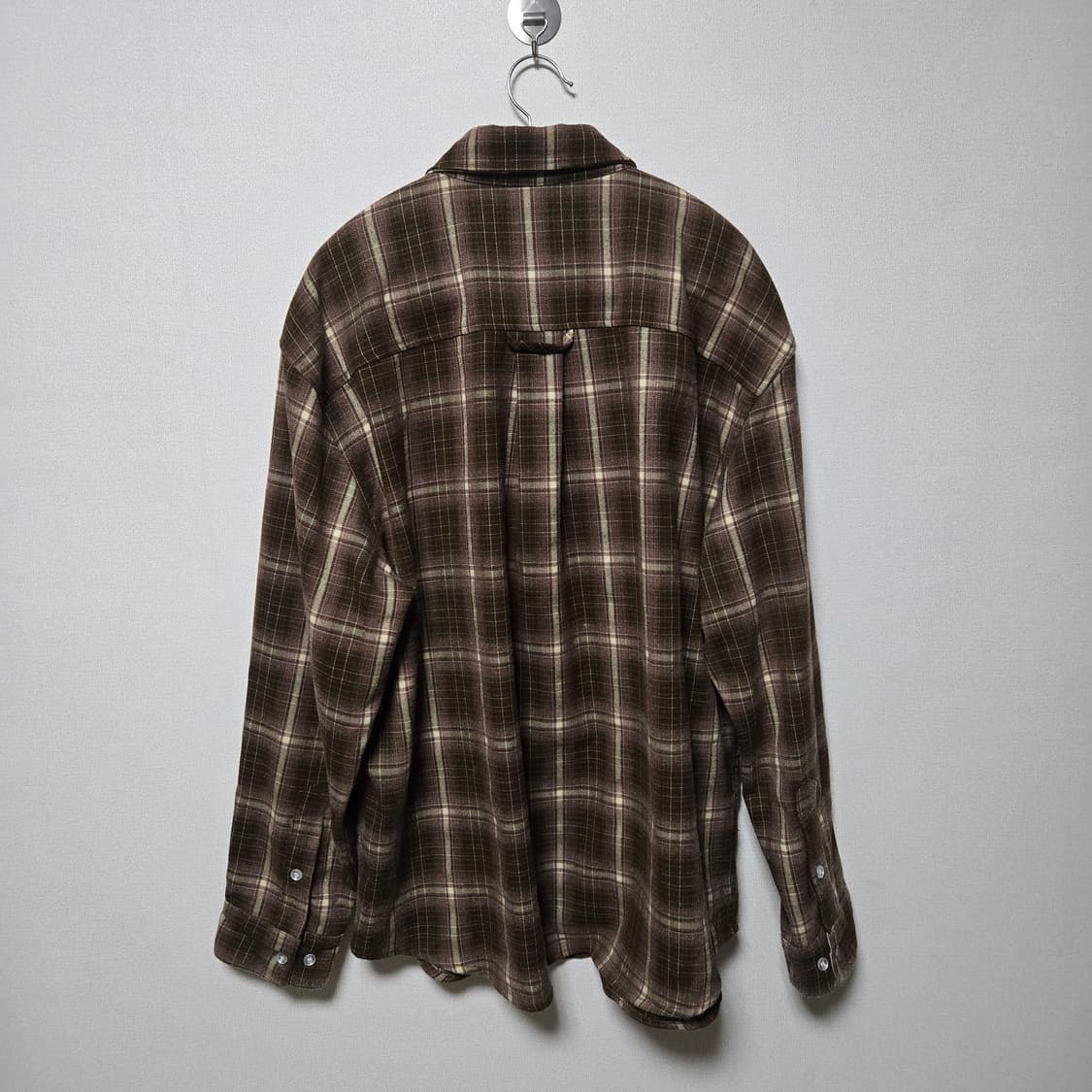 키뮤어 플란넬 체크셔츠/ 남자 셔츠 / 남성 셔츠  상품이미지7