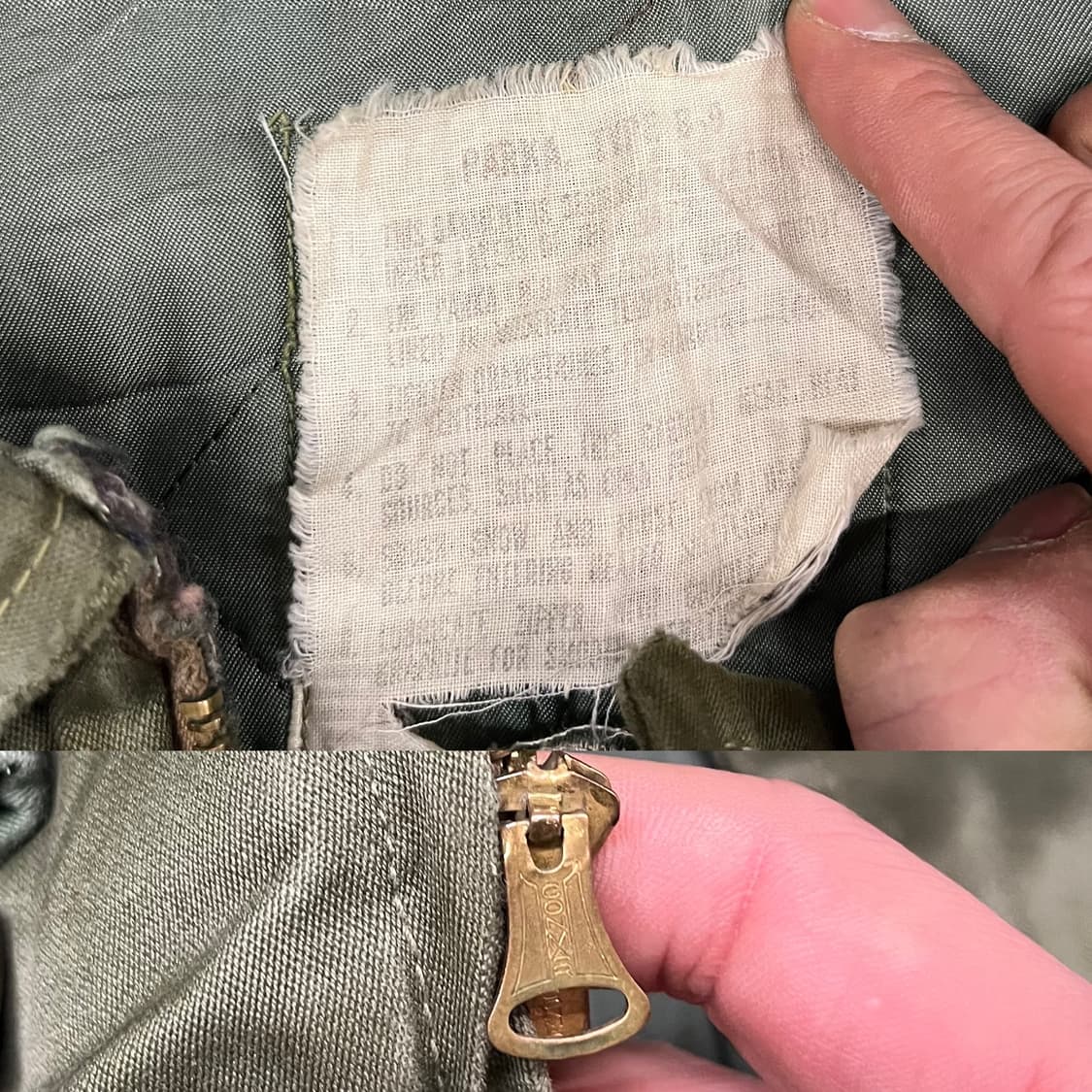 50s 미공군 B-9 플라이트 파카 (105) 상품이미지6