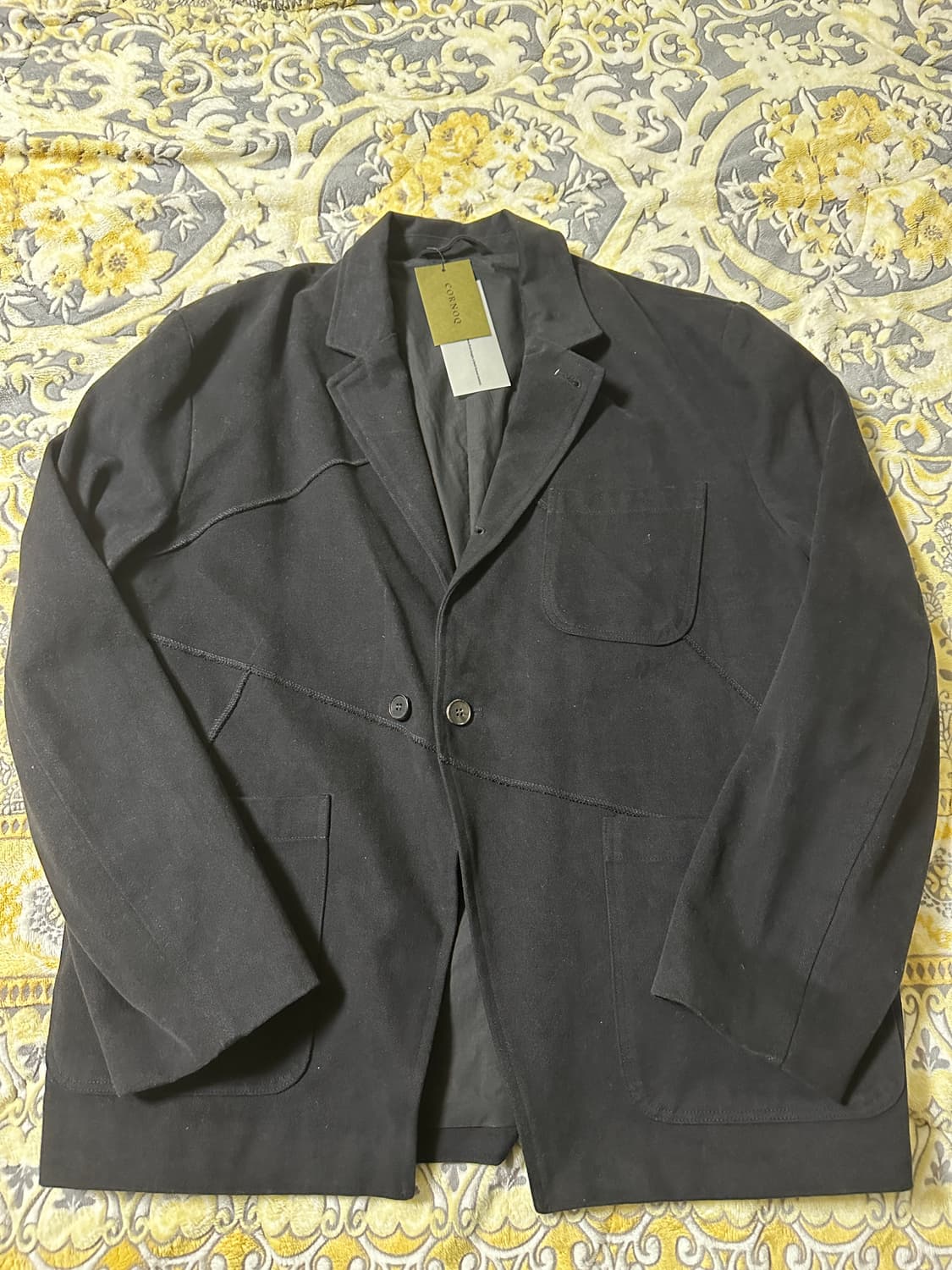 새상품) 꼬르녹 빈티지 셋업(자켓 바지) M 사이즈 팝니다. 상품이미지3