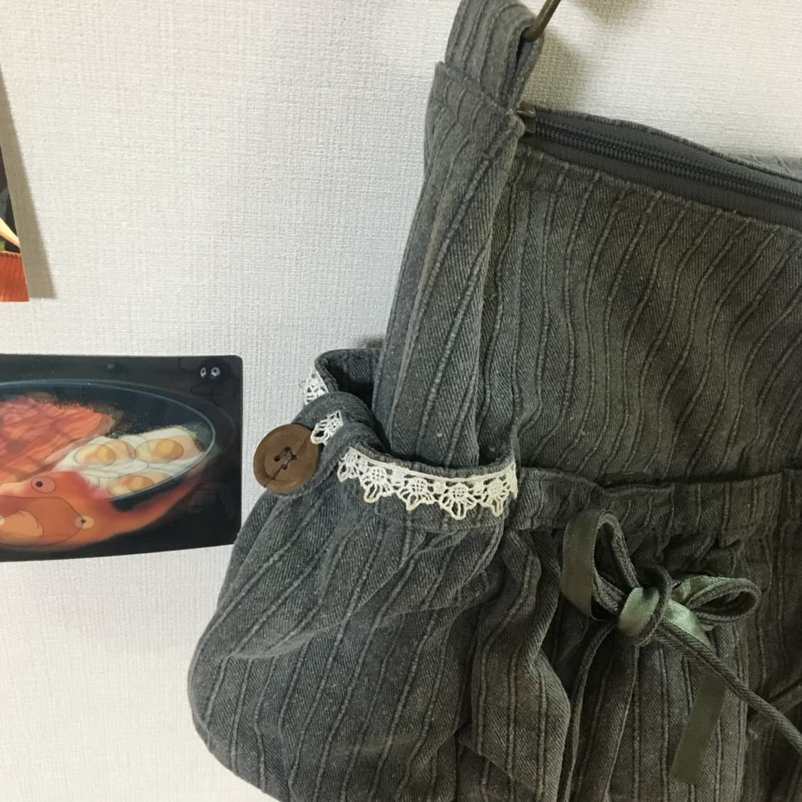 대대장 쿨톤 리본청그레이 모리크로스백 상품이미지5