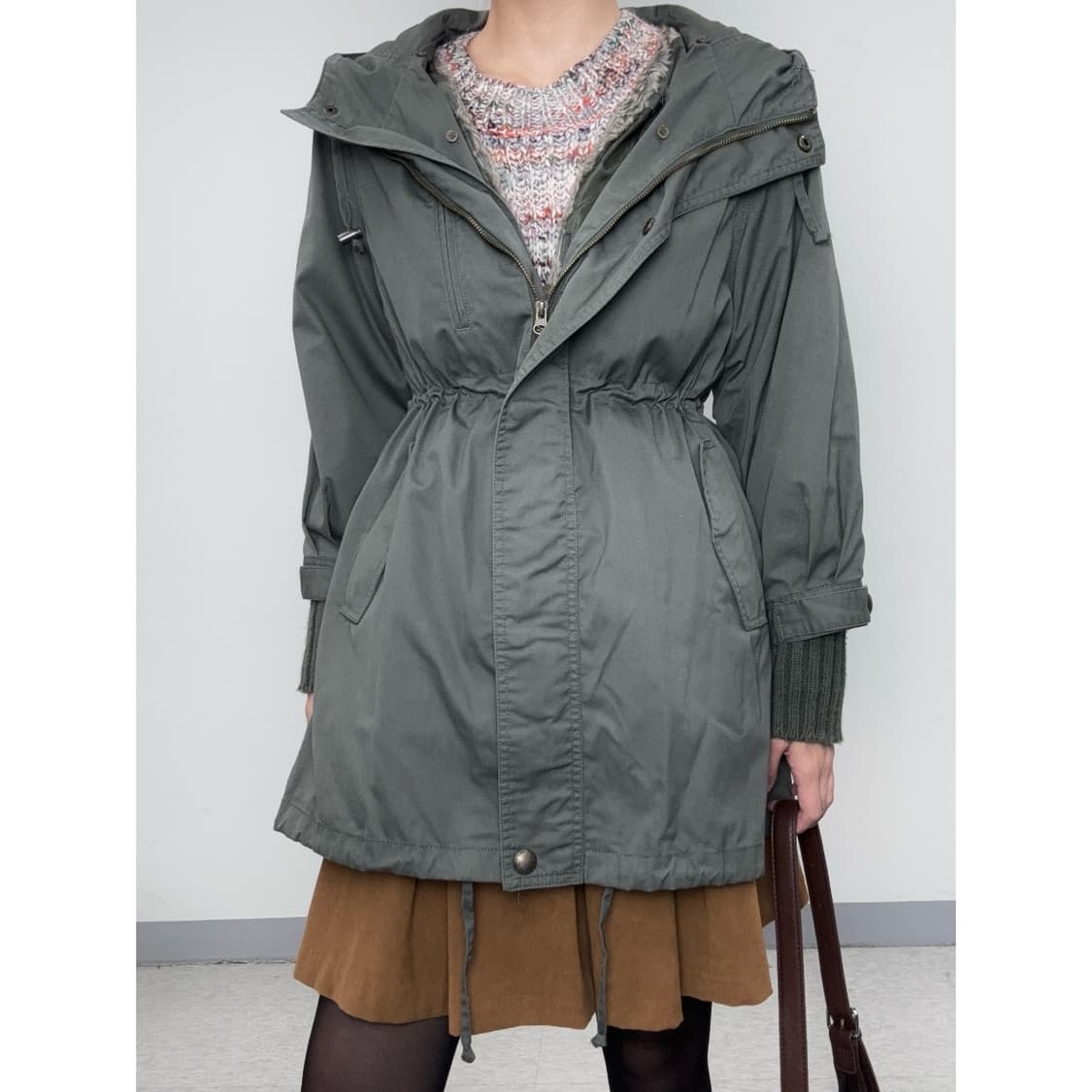 빈티지 하이넥 야상 자켓 상품이미지3