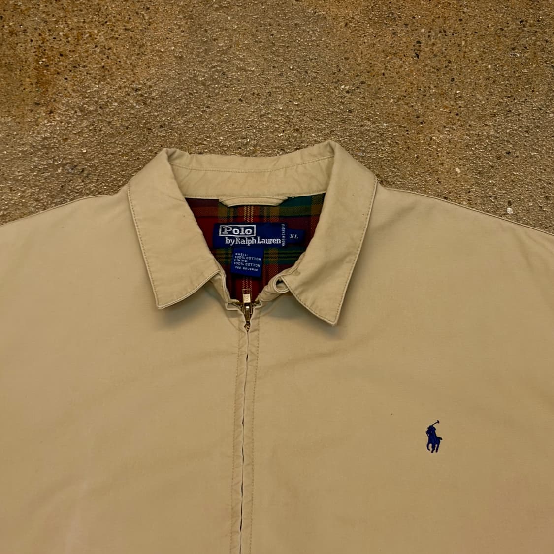 90s 미국 빈티지 폴로랄프로렌 스윙자켓 스윙탑 헤링본자켓 상품이미지3