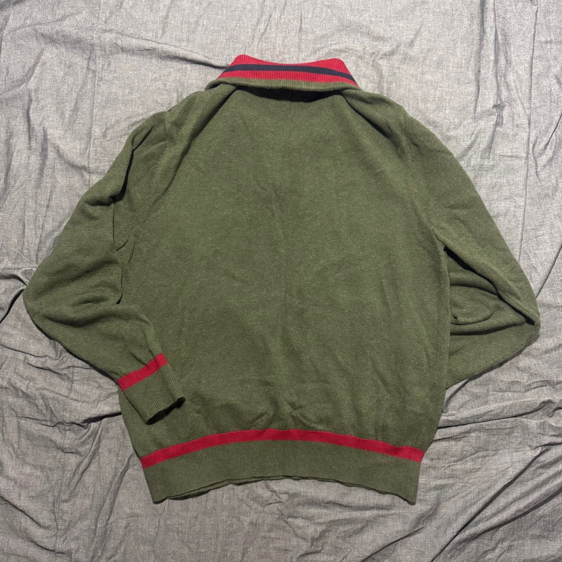 Half Zip-Up Knit Sweater 상품이미지2