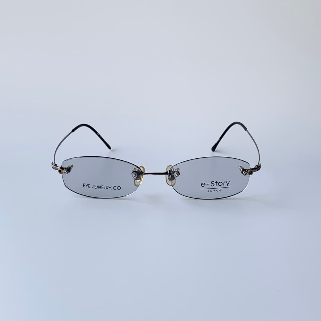 807 데드스탁 픽키 오벌 무테 이스토리 빈티지안경 상품이미지1