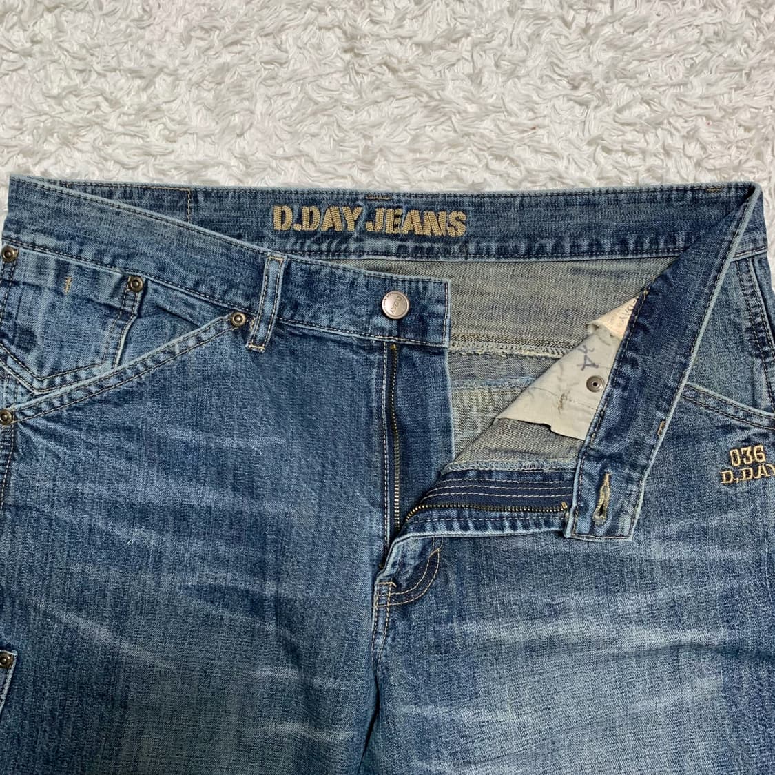 [35] 디 데이 배기핏 데님팬츠 상품이미지4