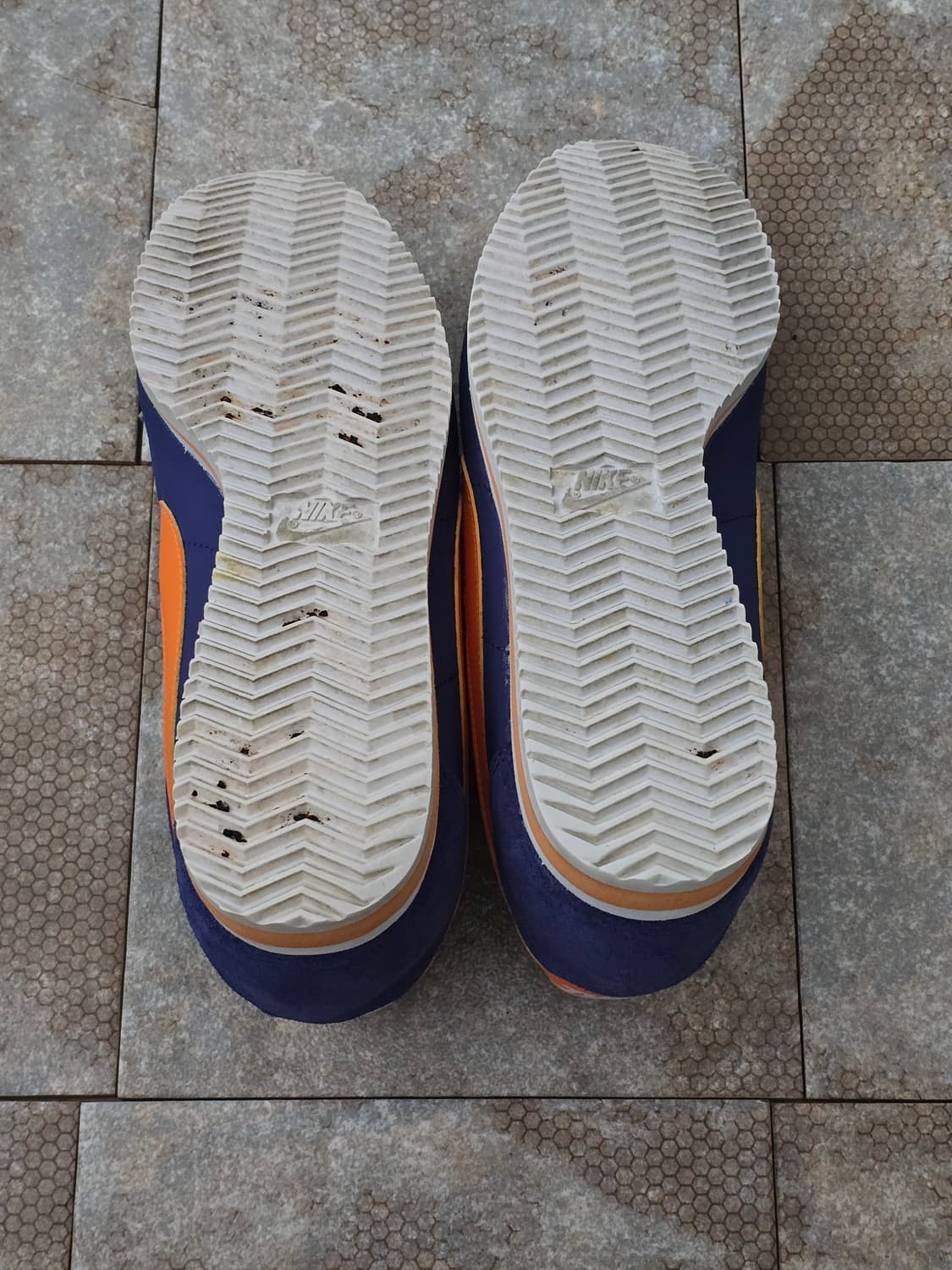 (265)나이키 코르테즈 나일론 퍼플 오렌지 상품이미지9