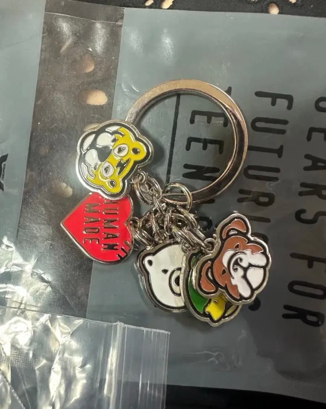 휴먼메이드 애니멀 곰 베어 목걸이 (정품 팬던트 키링 커스텀 제품) 상품이미지3