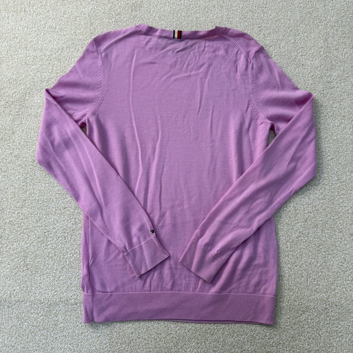 [S] 타미힐피거 여성 이태리 원사 핑크 니트 0115T1 상품이미지2