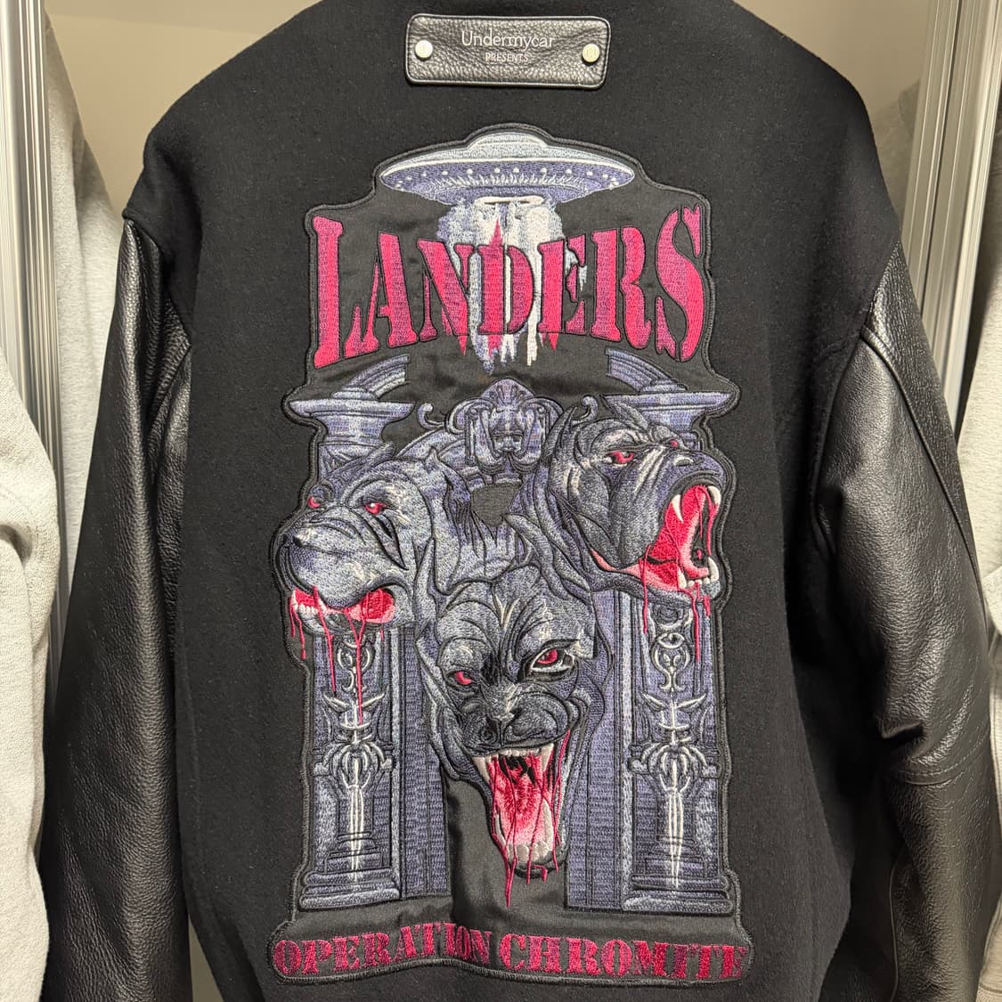 SSG 랜더스 x 언더마이카 바시티 자켓 2 사이즈 상품이미지7