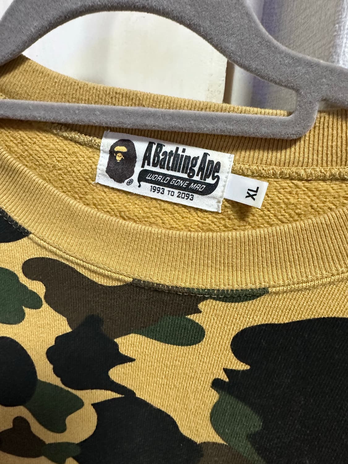 베이프 황계 맨투맨 xl 상품이미지2