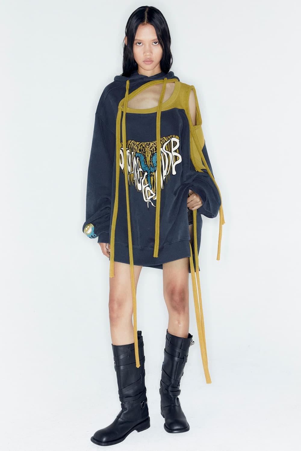 오토링거 x 앤더슨벨 디컨스트럭티드 후디 상품이미지1