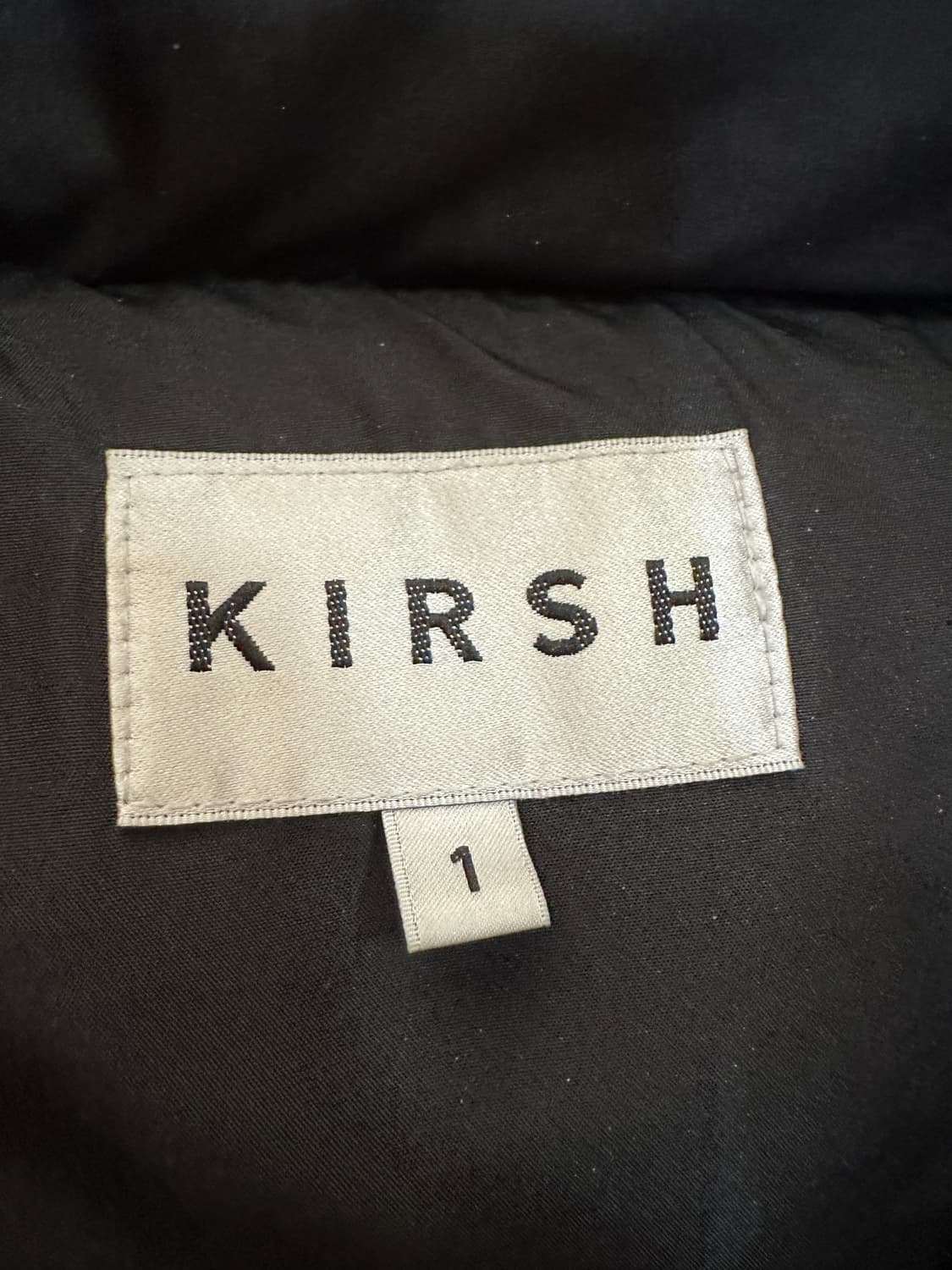 KIRSH 키르시 패딩조끼 사이즈1 상품이미지2