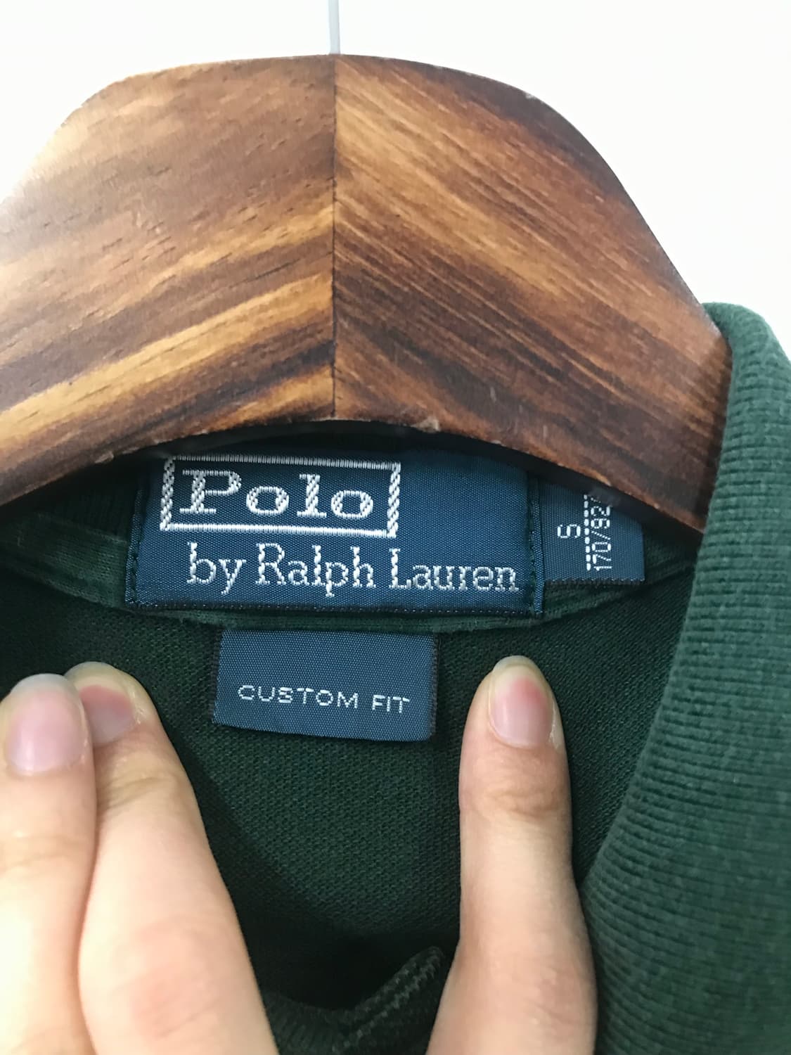 폴로 랄프로렌 빅포니 카키 반팔 피케 카라 티셔츠 상품이미지6