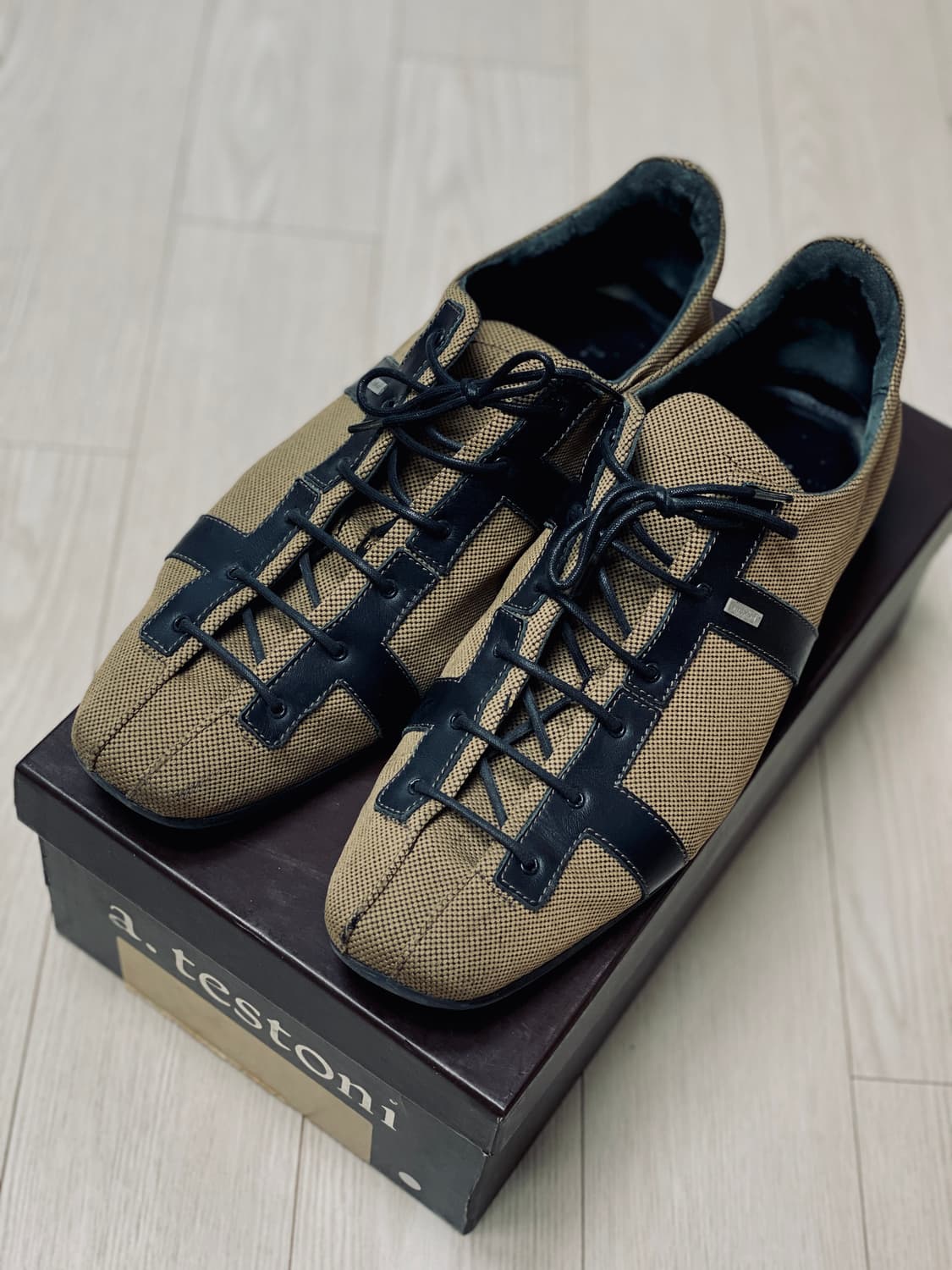 A.TESTONI 남성용 스니커즈 270 사이즈 상품이미지7