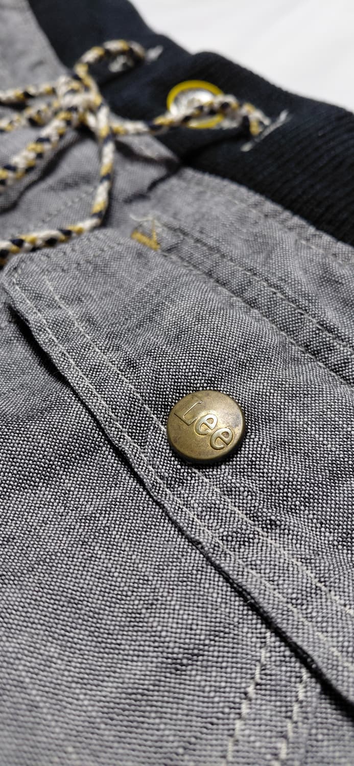 [30] Lee x Edwin JP 조거 워크 팬츠 (샴브레이 그레이) 상품이미지3