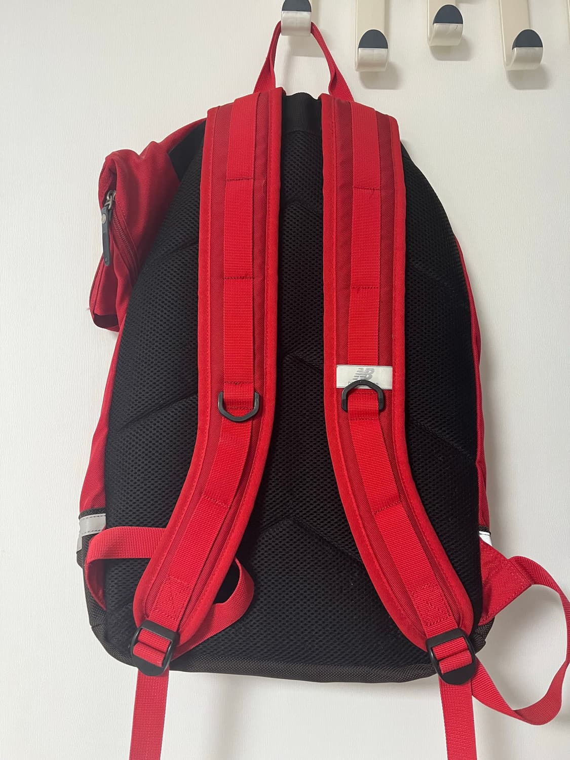 뉴발란스 백팩 레드 빨강 등산 빈티지 배낭 상품이미지2