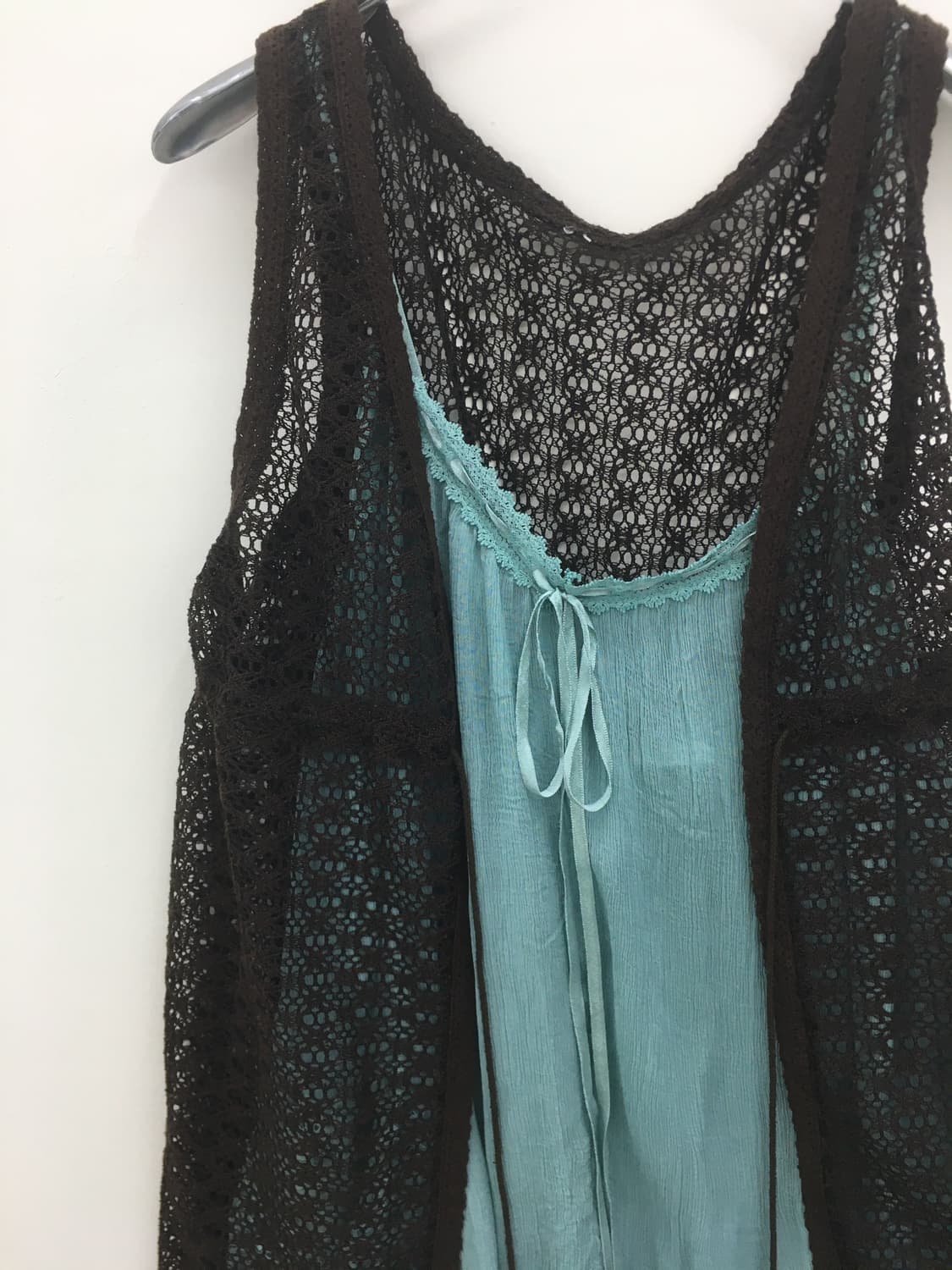 Forest Mori girl Knit  Vest 상품이미지4