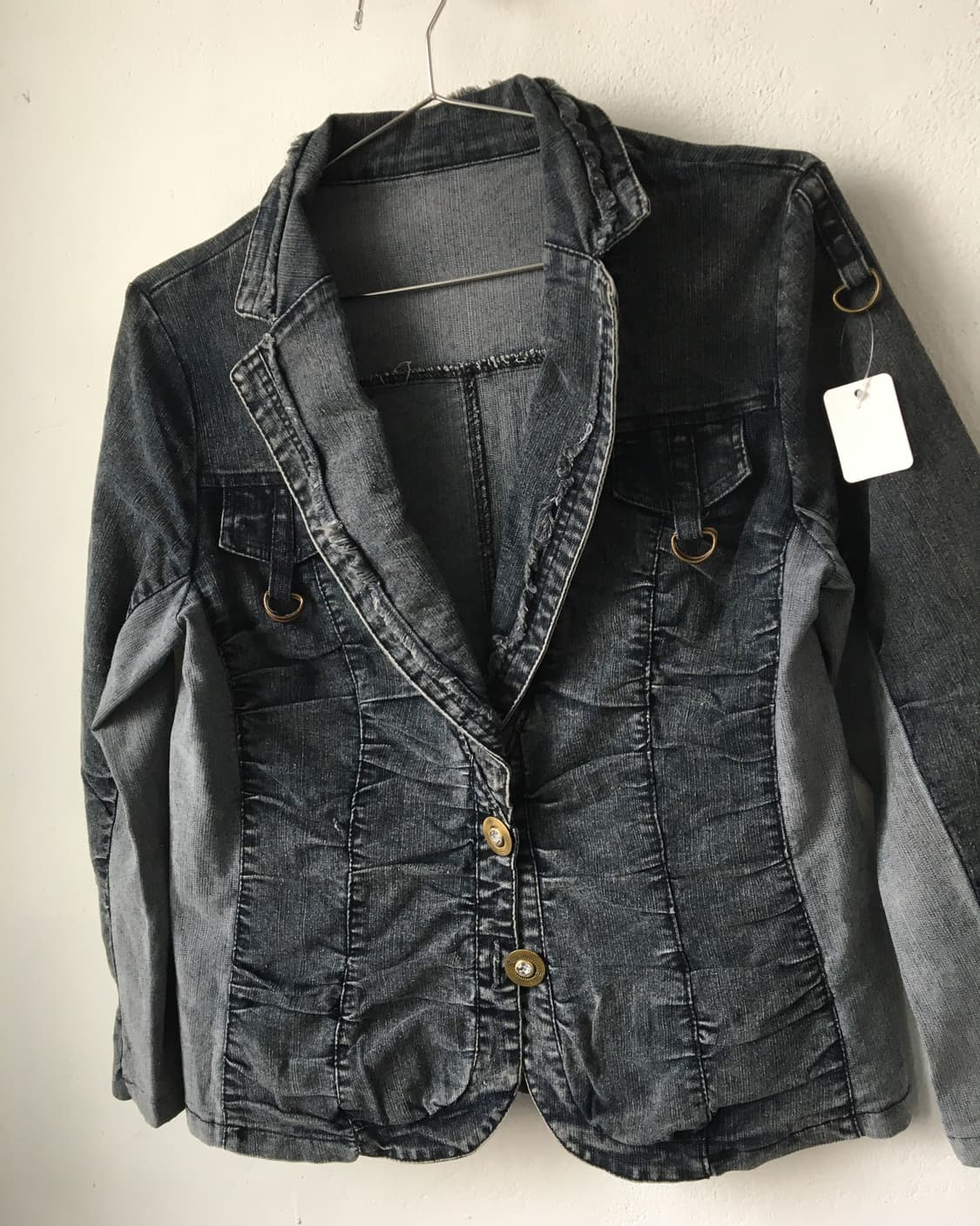 Shirring denim jacket 상품이미지4