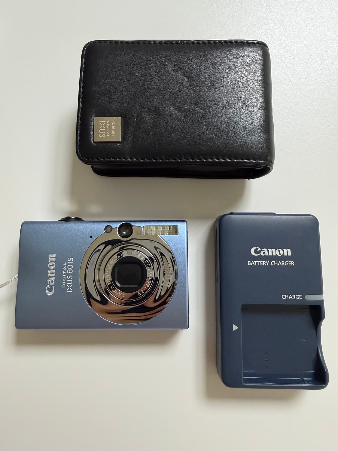 캐논 IXUS 80 is 블루 색상  상품이미지1