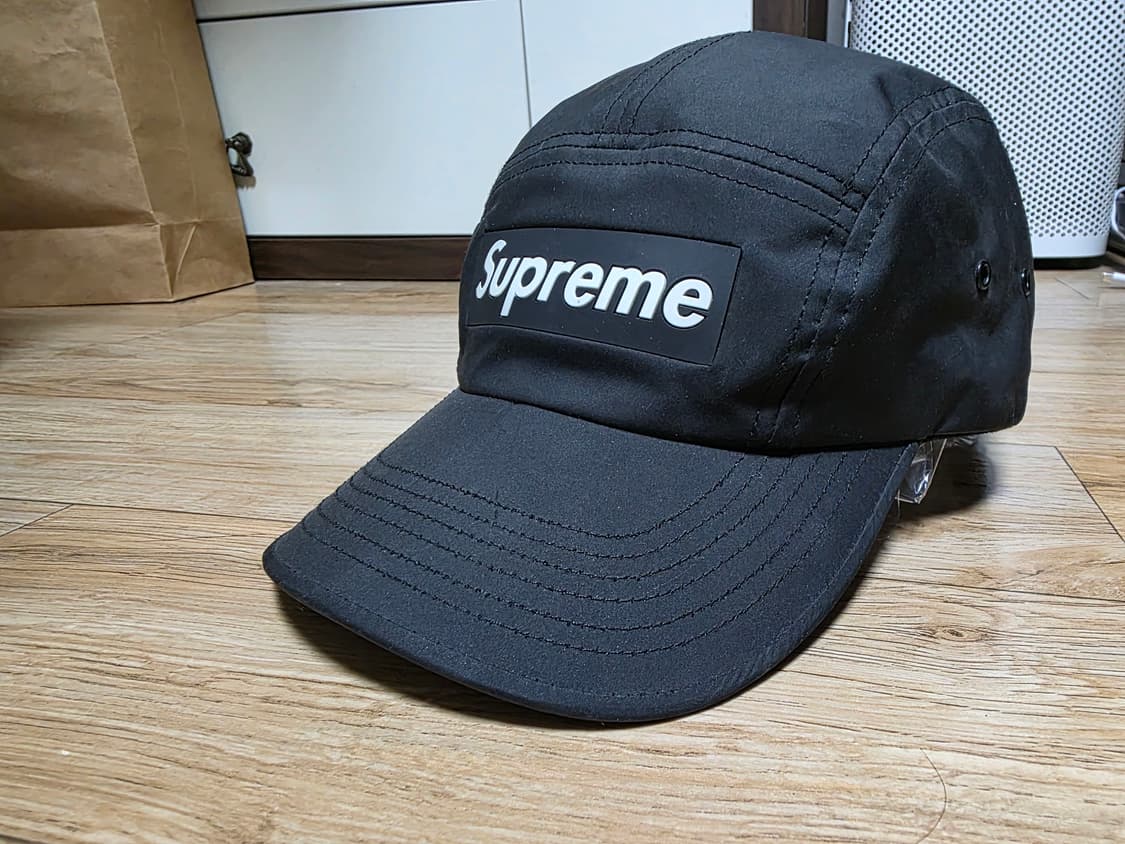 슈프림 캠프캡 블랙 상품이미지3