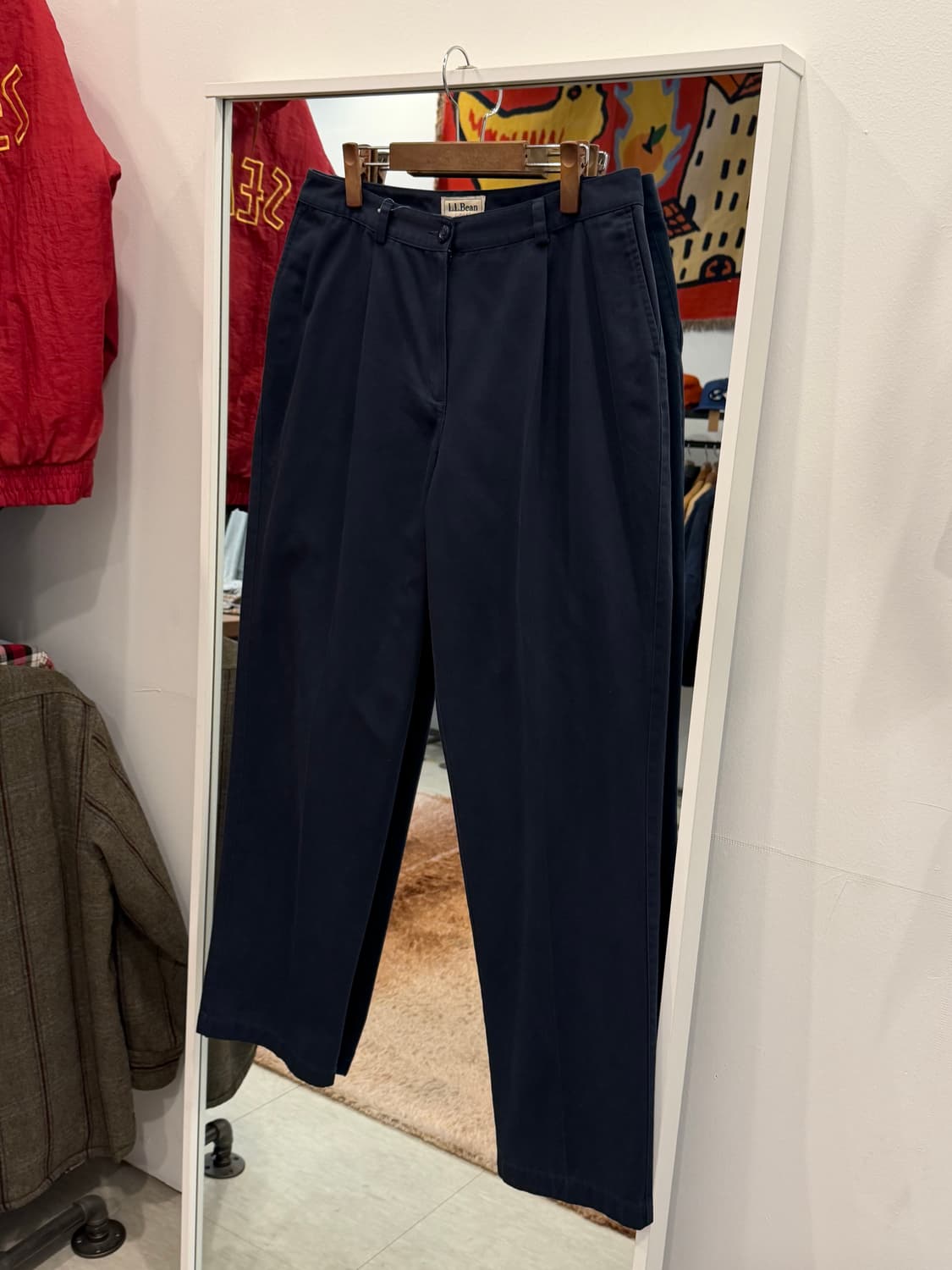 00s L.L.Bean 엘엘빈 원턱 치노 팬츠 (32inch) 상품이미지1