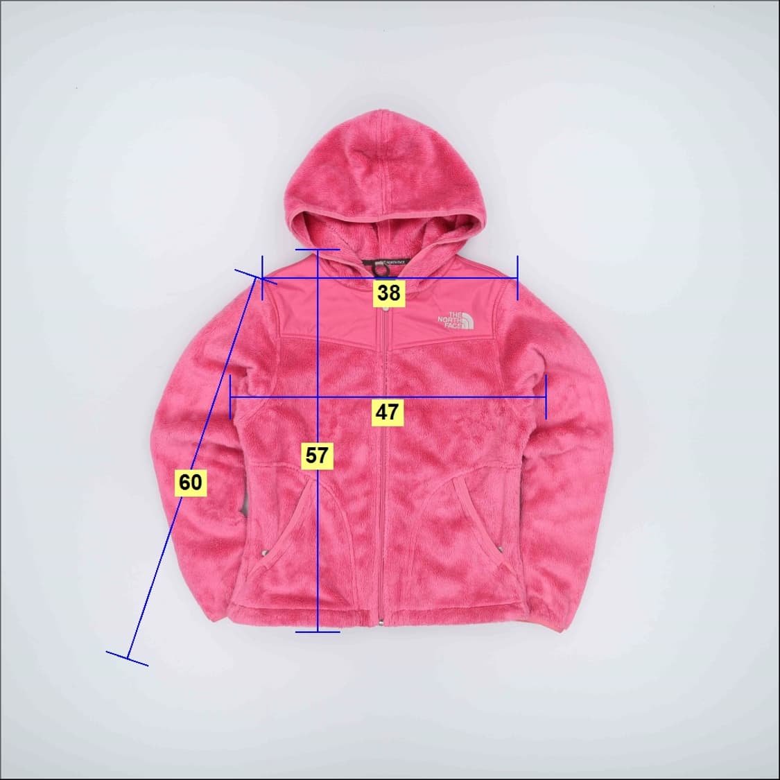 US XS 노스페이스 우먼 오소 보아 후리스 자켓 핑크 4194 상품이미지10