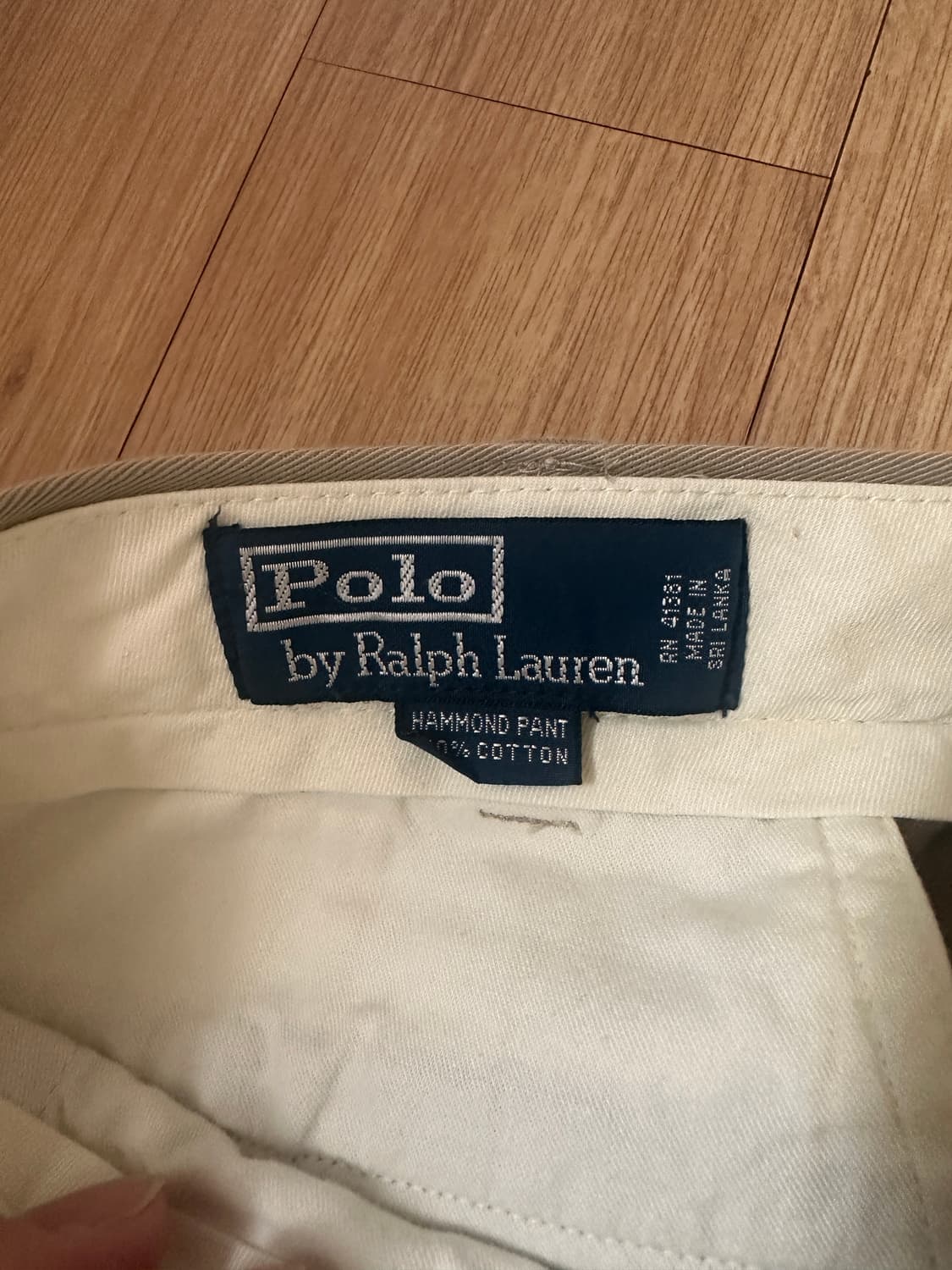 폴로 치노 투턱(베이지/34) 상품이미지2