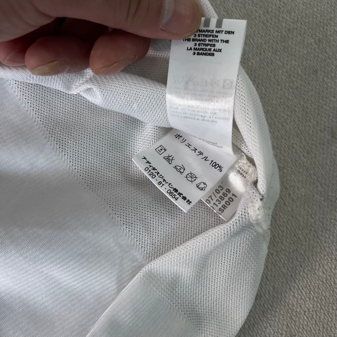 100 아디다스 레알마드리드 03-04 긴팔 유니폼 상품이미지7